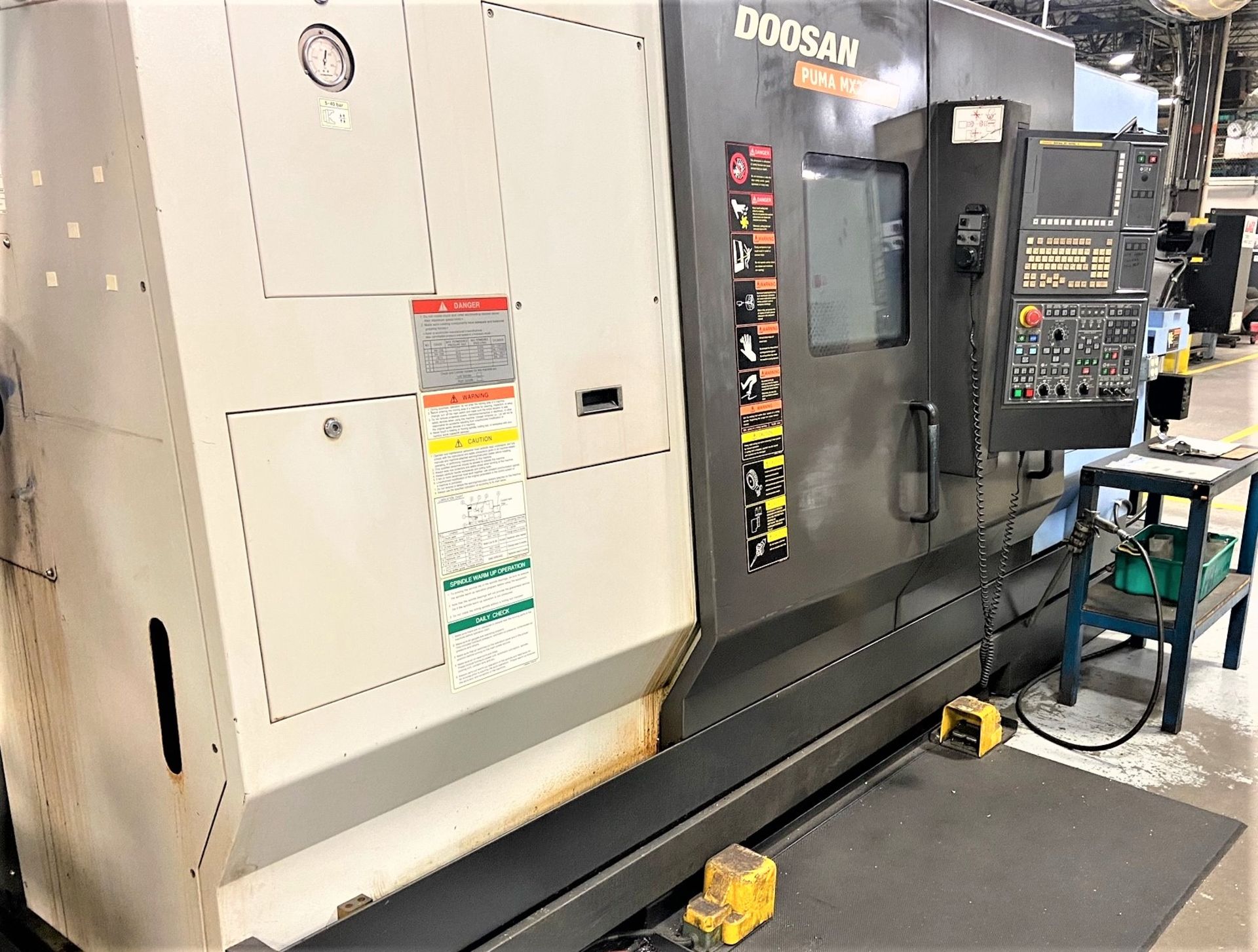 Doosan MX2100ST Multi Axis Mill Turning Center, S/N PX21ST0062, New 2009