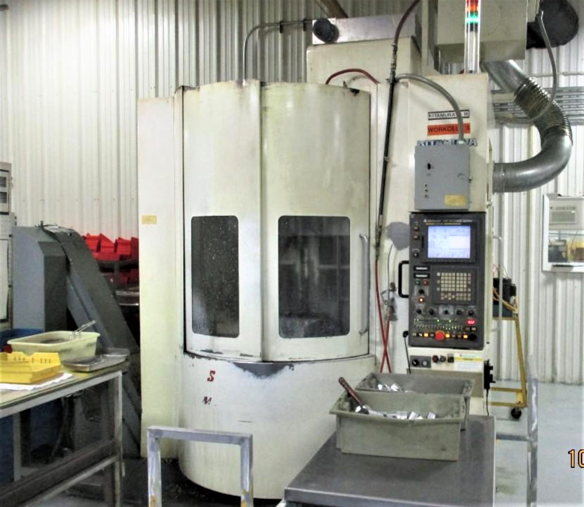 Kitamura Mycenter 2XiF Sparkchanger High Speed Vert Machining Center, S/N 07679, New 2005