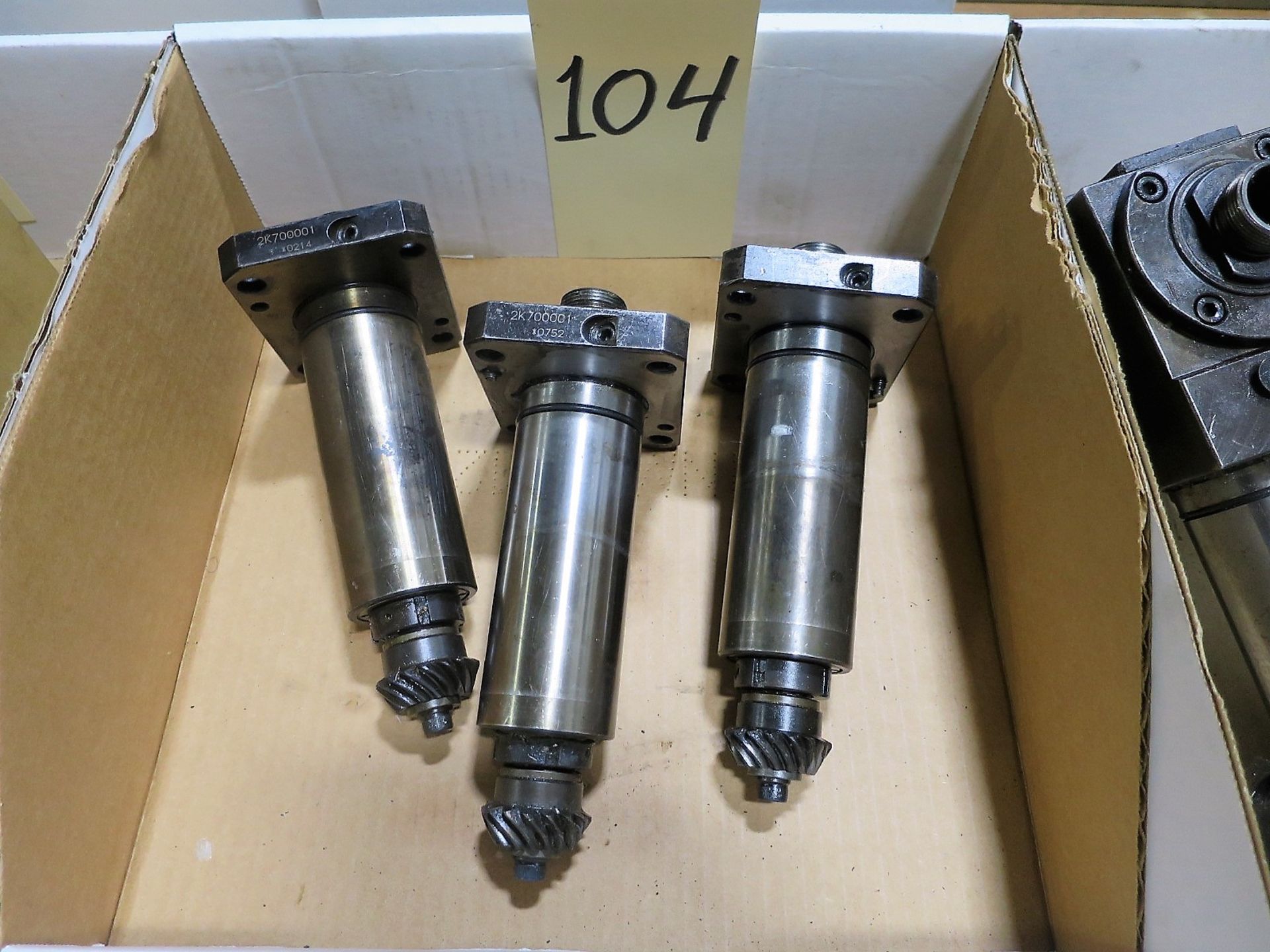 (3) Miyano Axial Live Tools, Model 2K700001