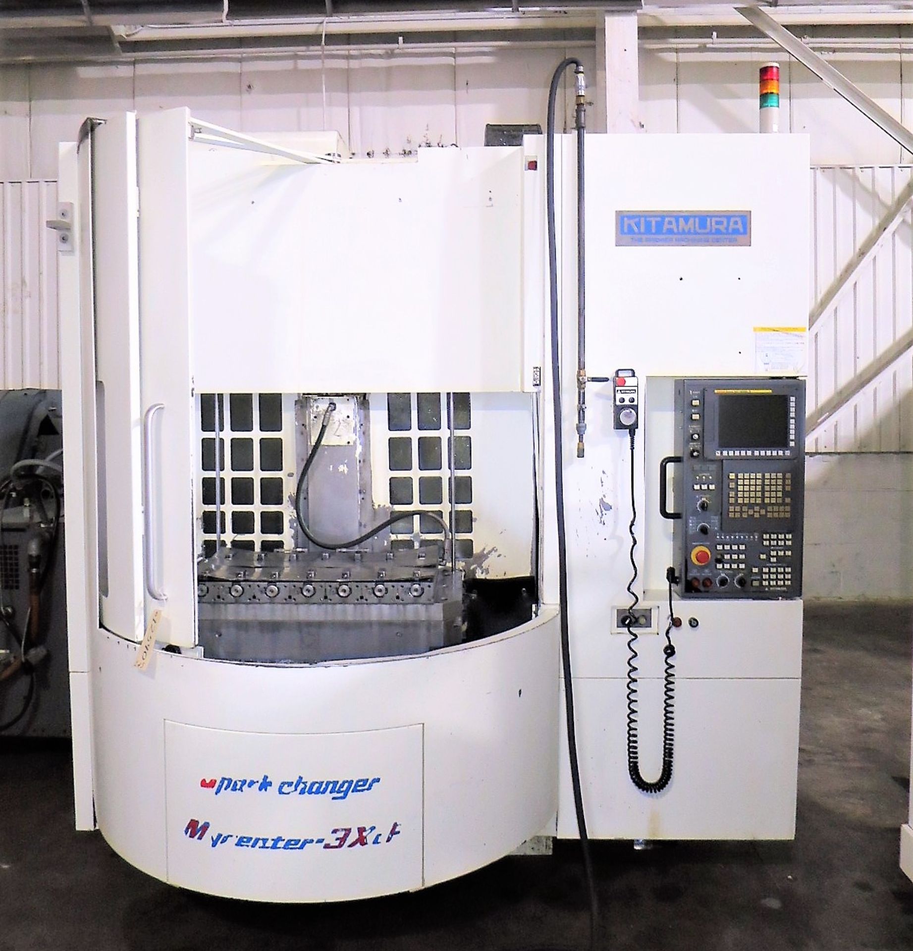 Kitamura Mycenter 3XiF Sparkchanger CNC Pallet Changer Vert Machining Center, S/N 13028,New 2012