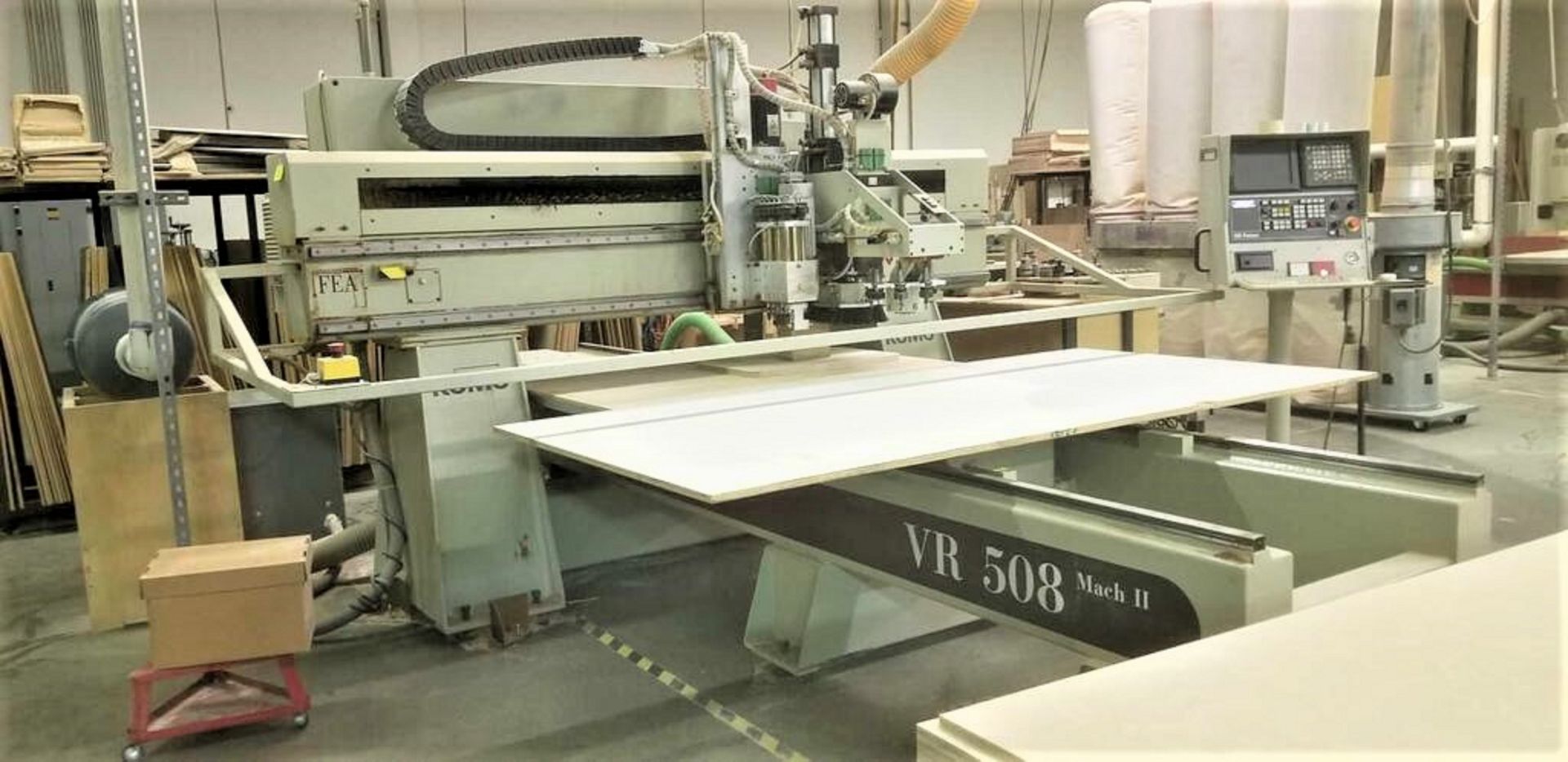 SOLD BY MAKE OFFER 5'X8' Komo Model VR508 Mach II 3-Axis CNC Router, S/N 369450-03-01-01, New 2001 - Image 8 of 9