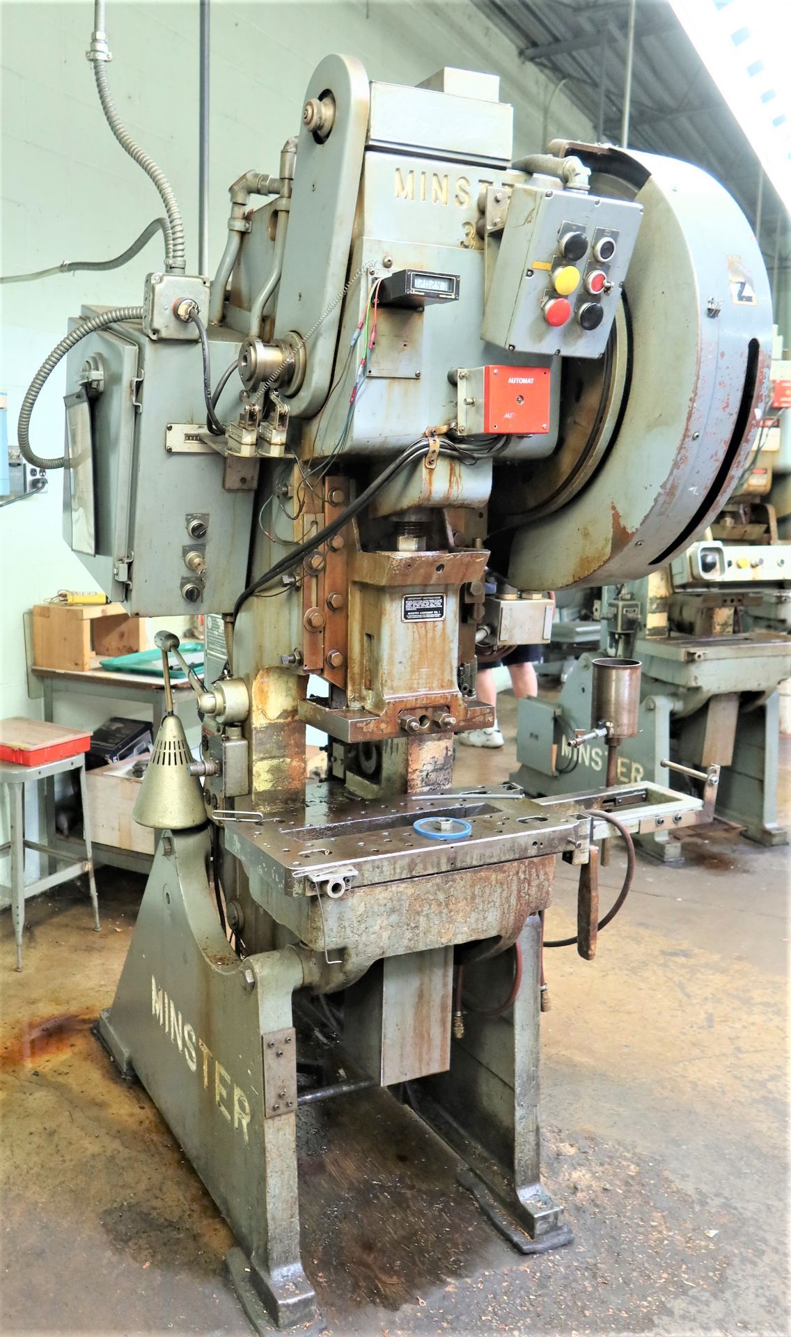 22 Ton Minster #3 High Speed OBI Press, S/N 16260