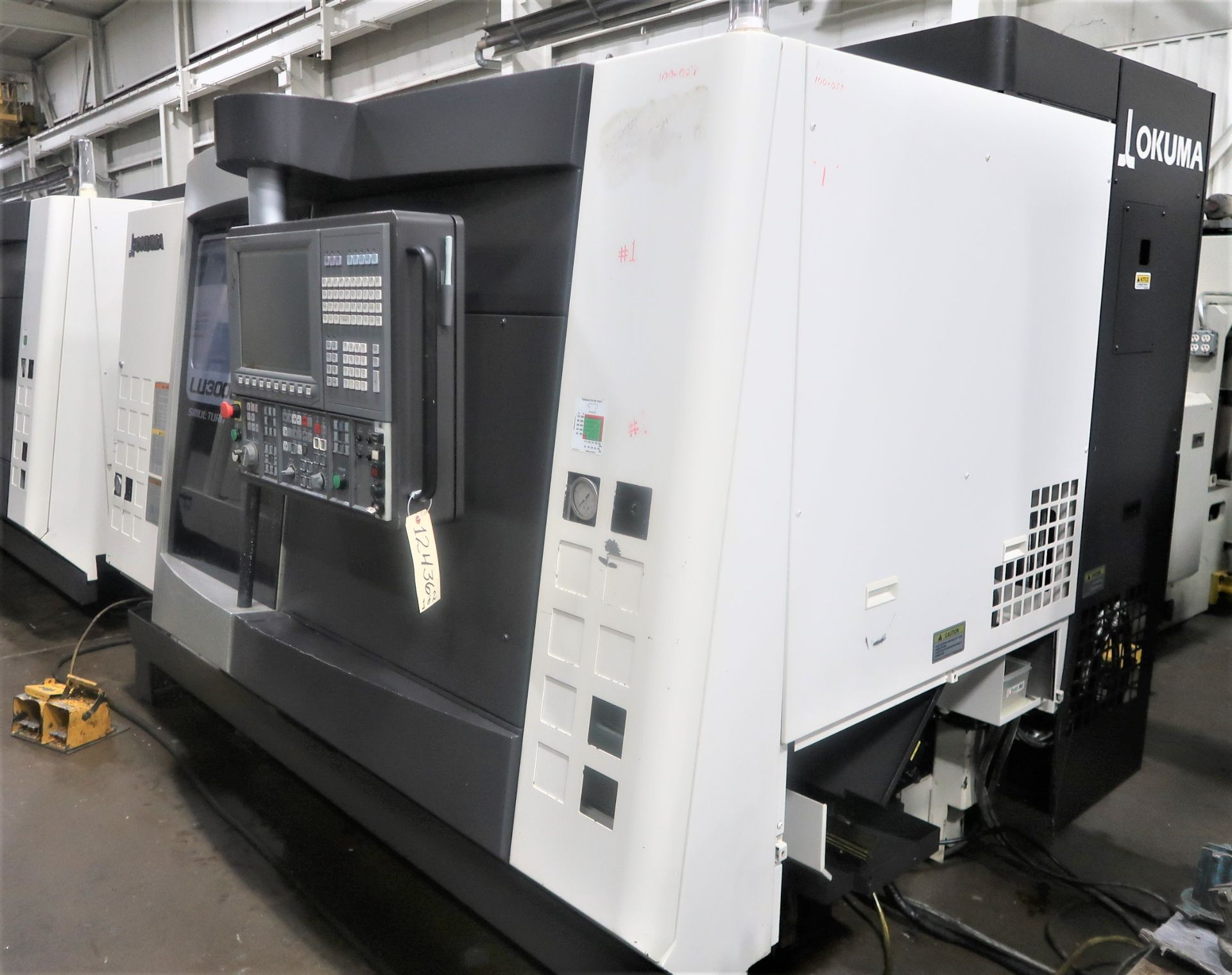 SOLD SOLD SOLD Okuma LU3000EX II 4-Axis CNC Turning Center Lathe, S/N 174256, New 2013 - Image 14 of 15