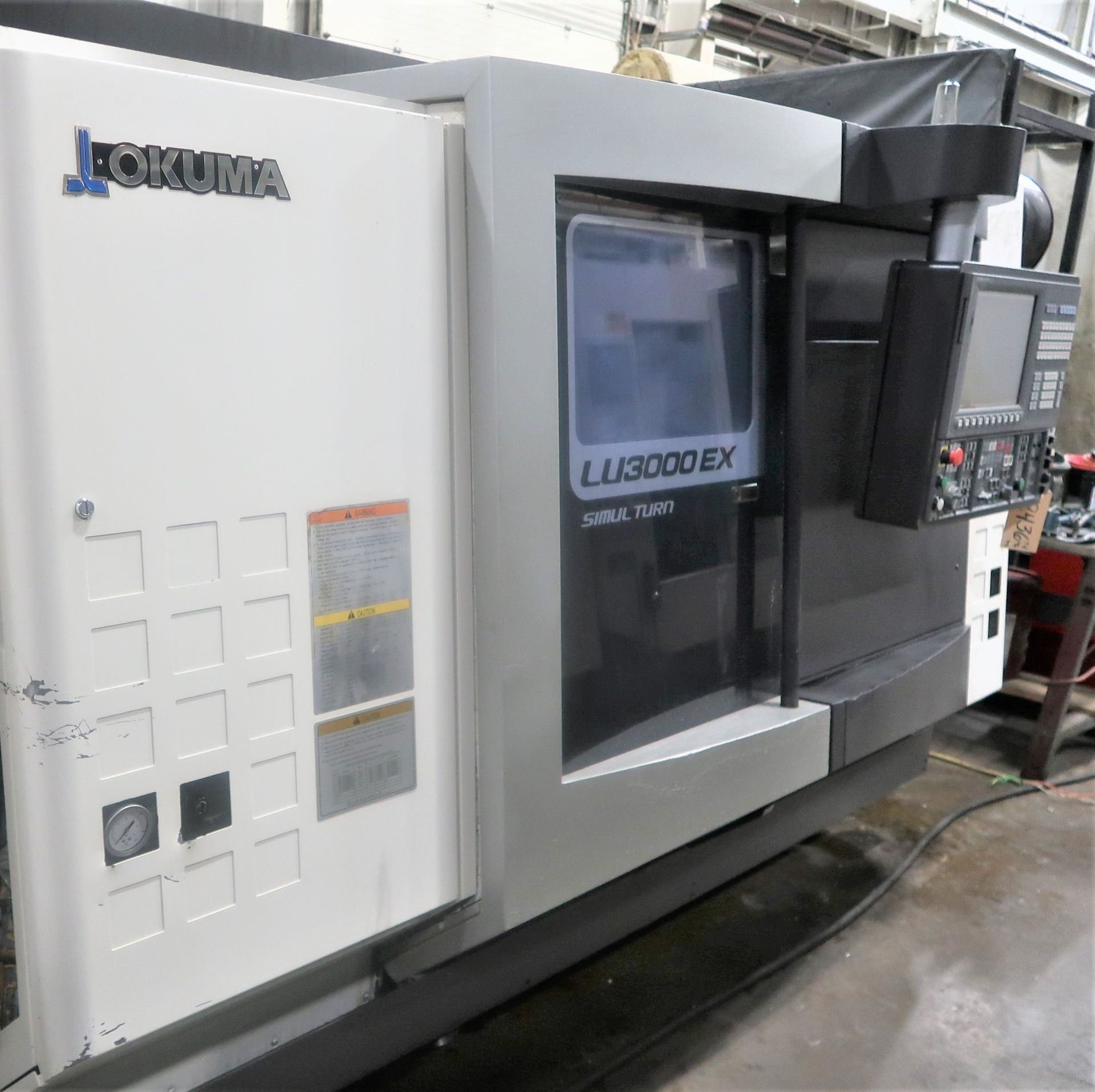 SOLD SOLD SOLD Okuma LU3000EX II 4-Axis CNC Turning Center Lathe, S/N 174256, New 2013 - Image 13 of 15