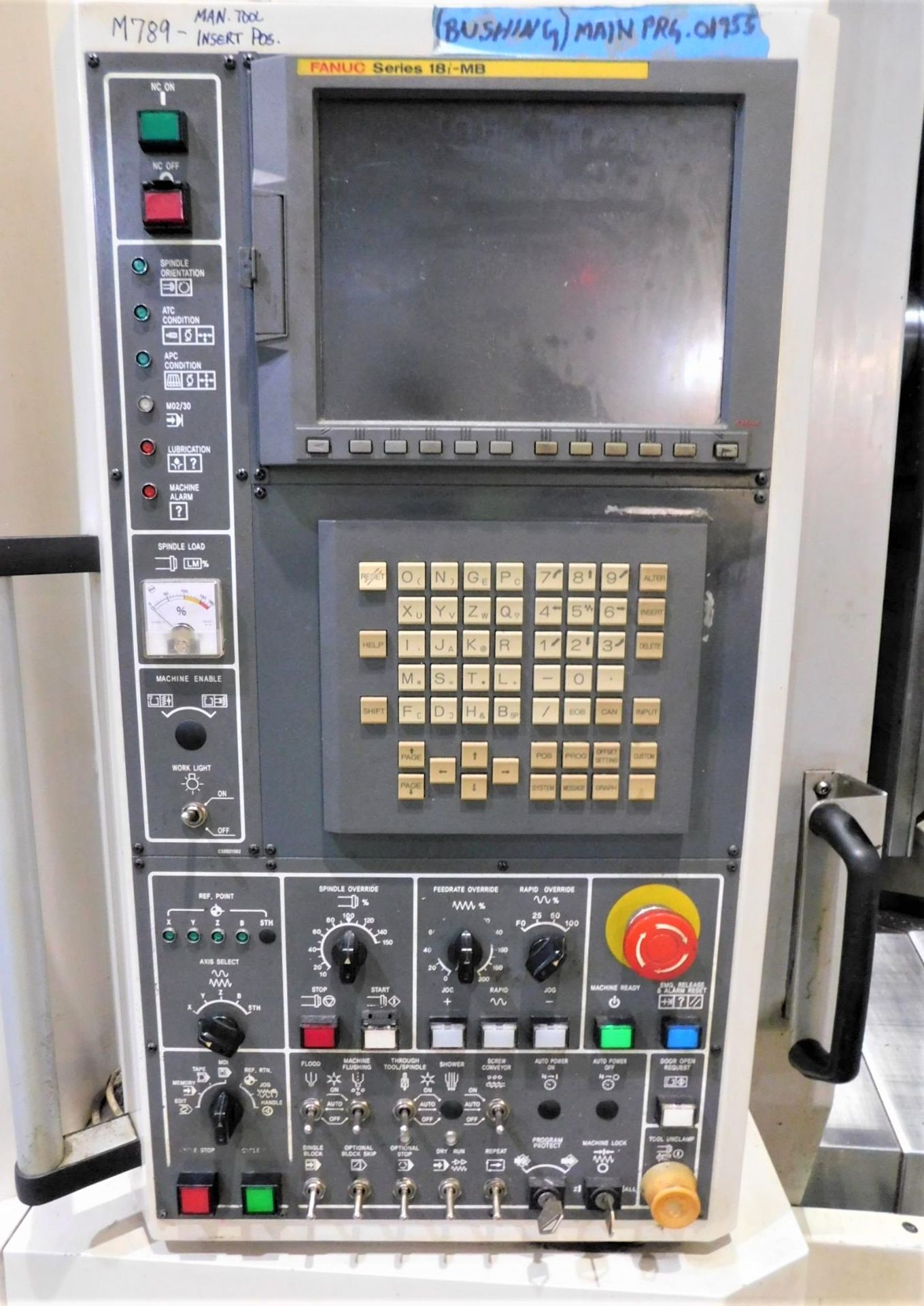 20"x20" Doosan DHP-5000 CNC 4-Axis Horizontal Machining Center, S/N HP510088, New 2007 - Image 3 of 20