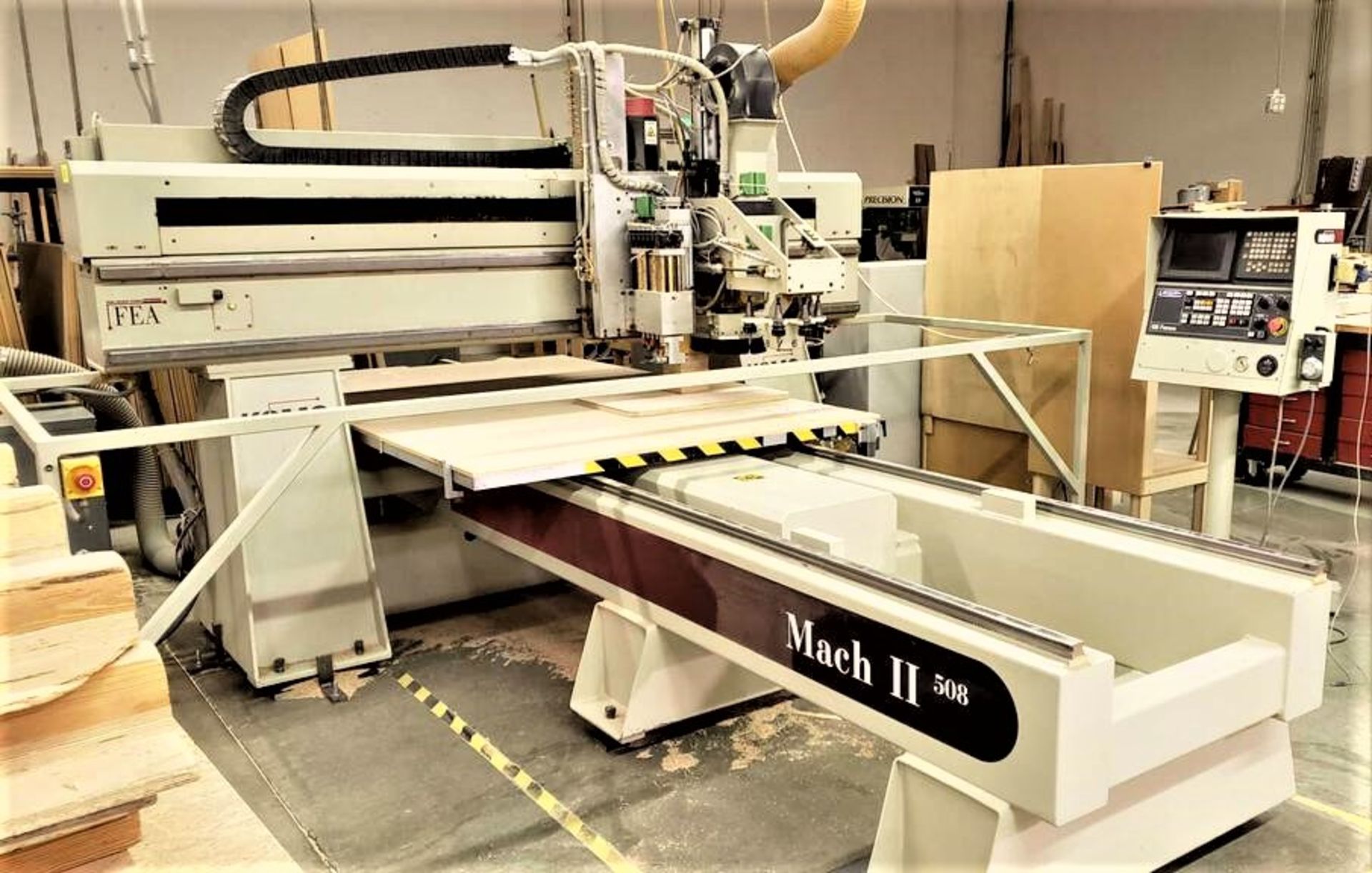 5'X8' Komo Model VR508 Mach II 3-Axis CNC Router, S/N 31780-03-01-00, New 2000 - Image 2 of 10