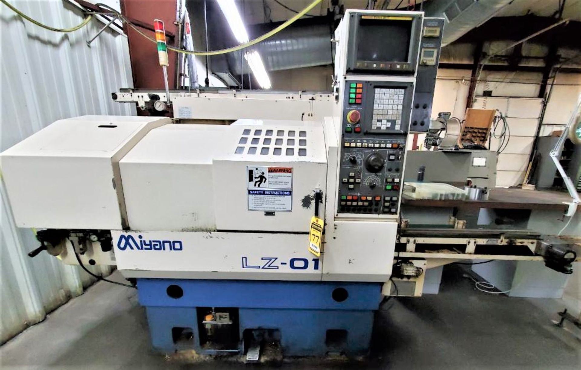 Miyano Model LZ-01 2-Axis Turning Center w/Auto Load/Unload System, S/N LZ010223, New 2001