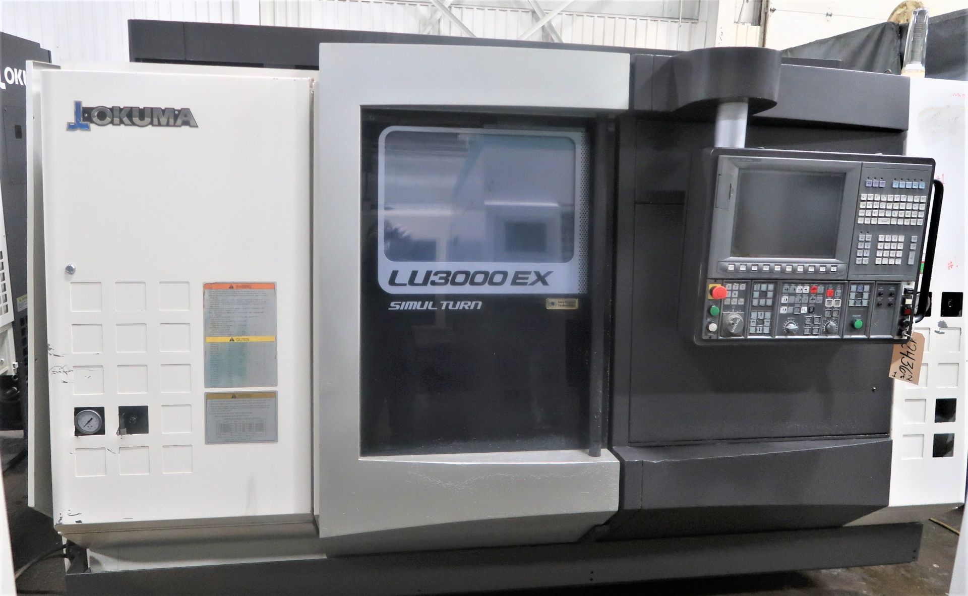 SOLD SOLD SOLD Okuma LU3000EX II 4-Axis CNC Turning Center Lathe, S/N 174256, New 2013