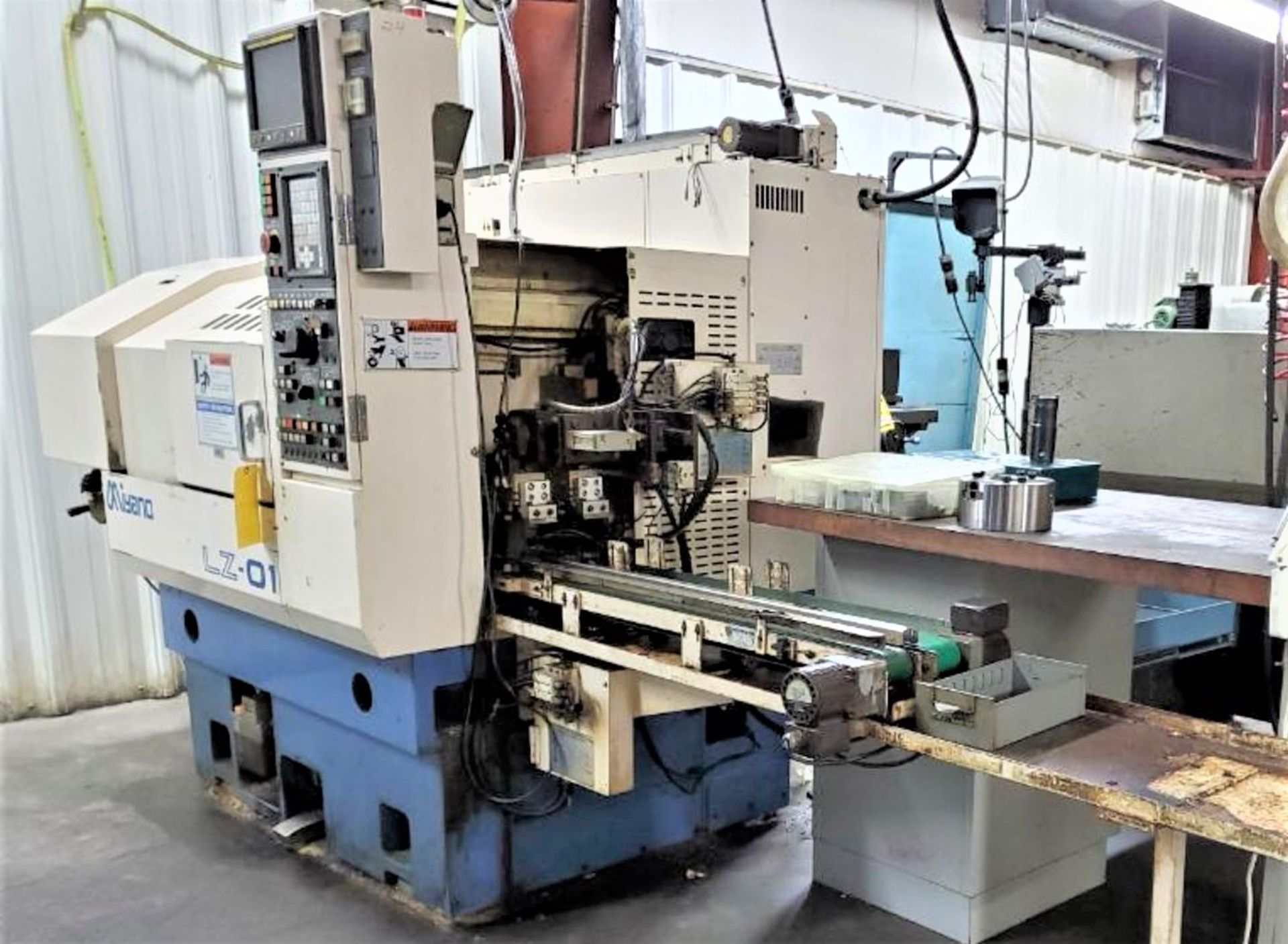 Miyano Model LZ-01 2-Axis Turning Center w/Auto Load/Unload System, S/N LZ010223, New 2001 - Image 3 of 13