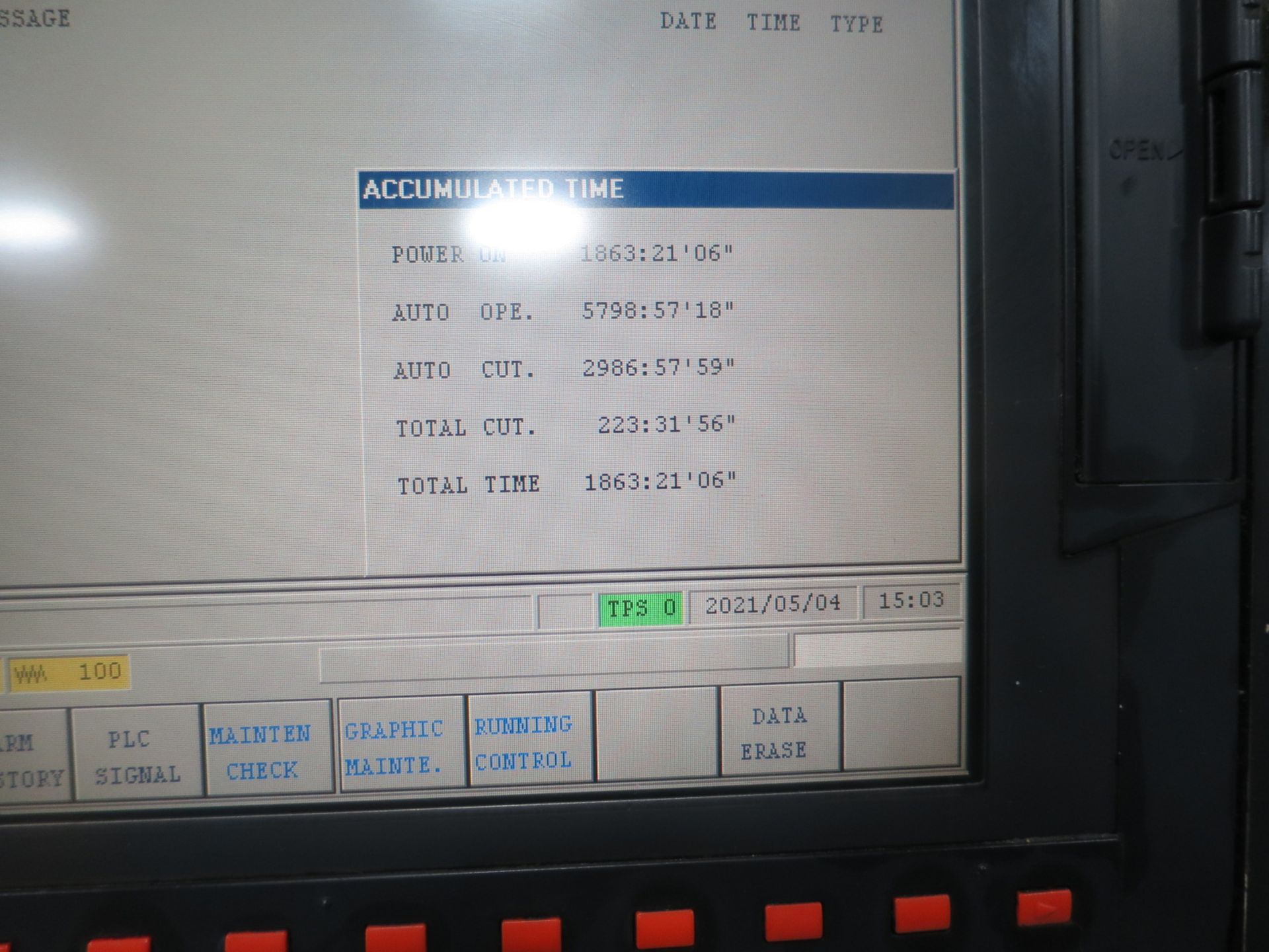 SOLD BY MAKE OFFER Mazak Quick Turn 200 QTN-200 CNC Lathe, S/N 167162, New 2004 - Image 7 of 11