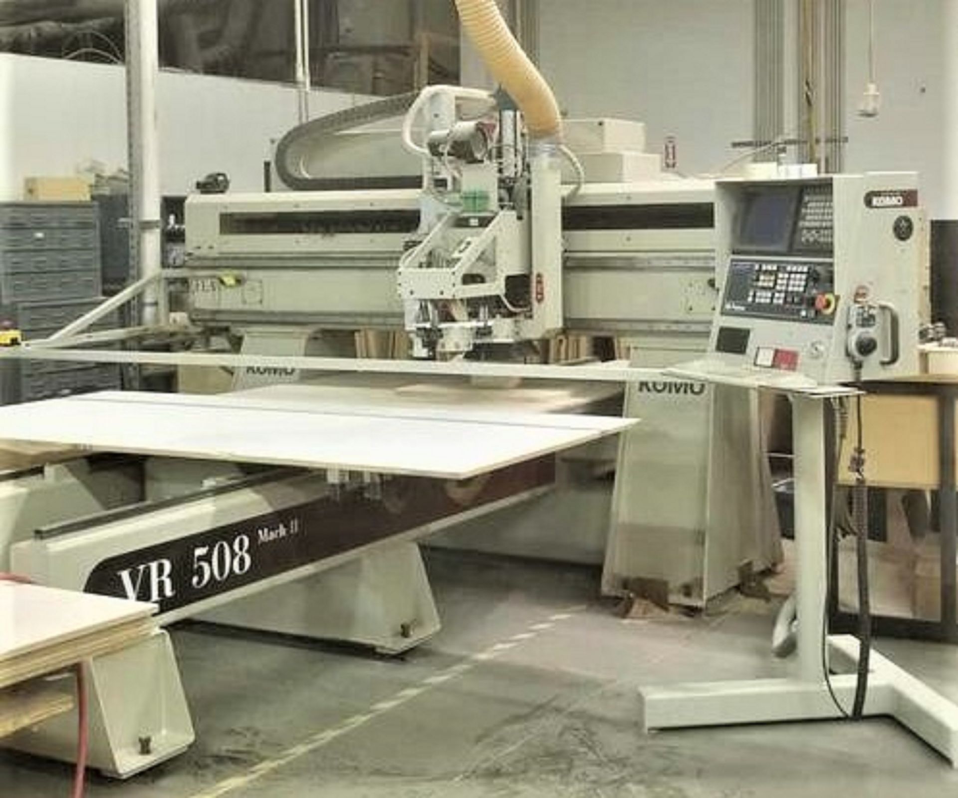 SOLD BY MAKE OFFER 5'X8' Komo Model VR508 Mach II 3-Axis CNC Router, S/N 369450-03-01-01, New 2001 - Image 2 of 9