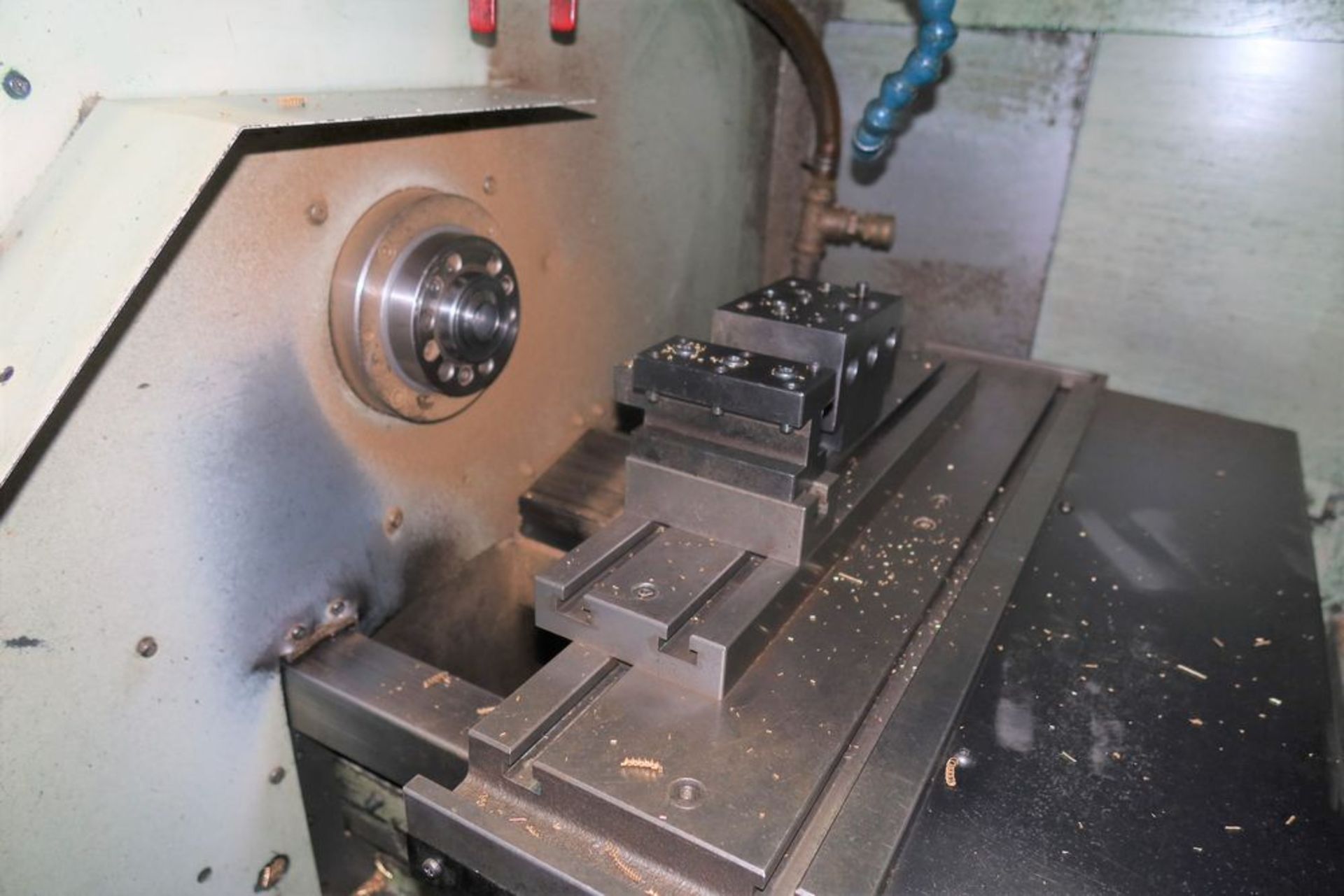 EGURO NUCLET-10GL GANG TYPE SLIDE CNC LATHE, S/N 4032 - Image 3 of 7