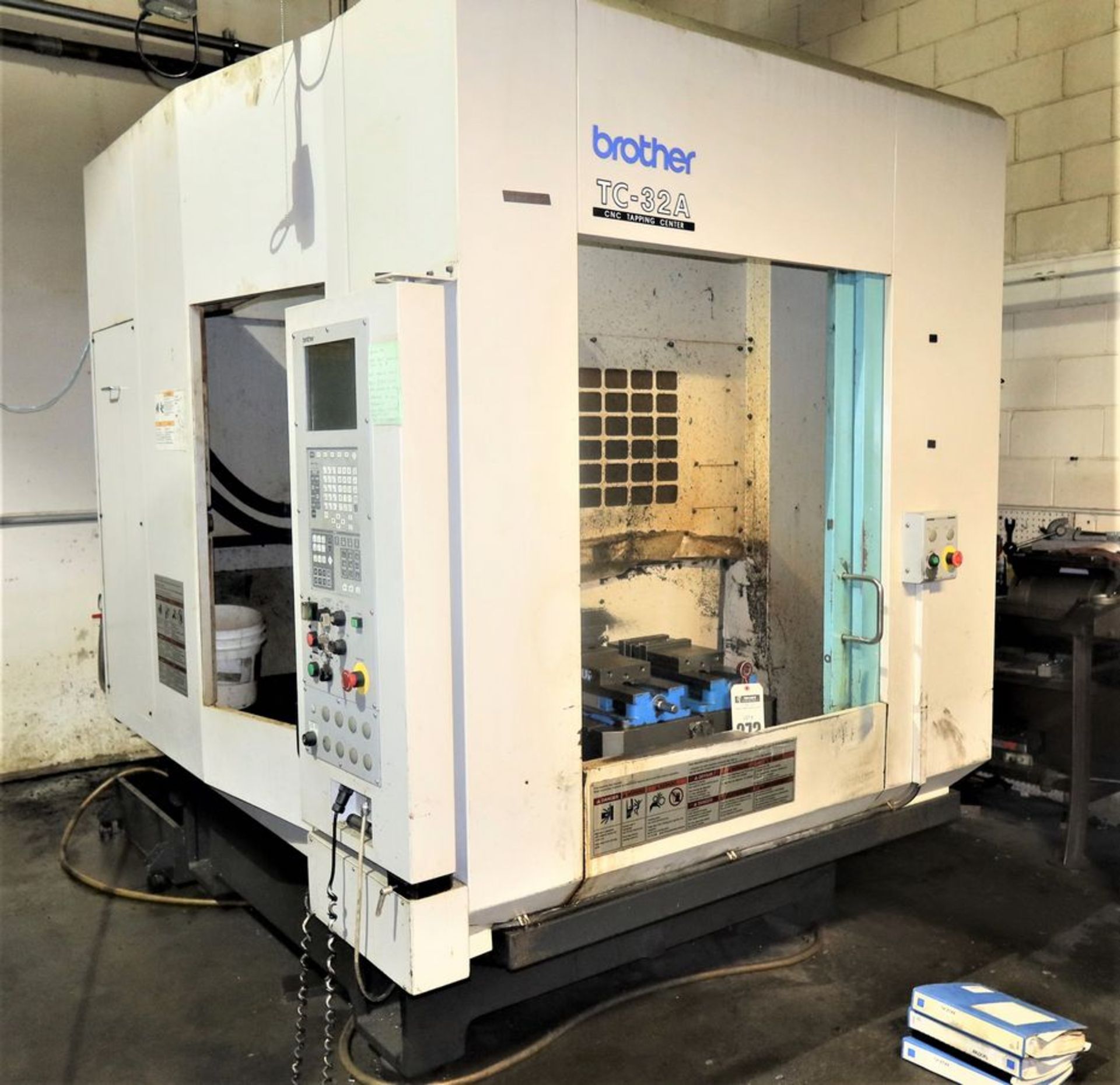 BROTHER TC-32A CNC DRILL/TAP CENTER, S/N 111481, NEW 2001