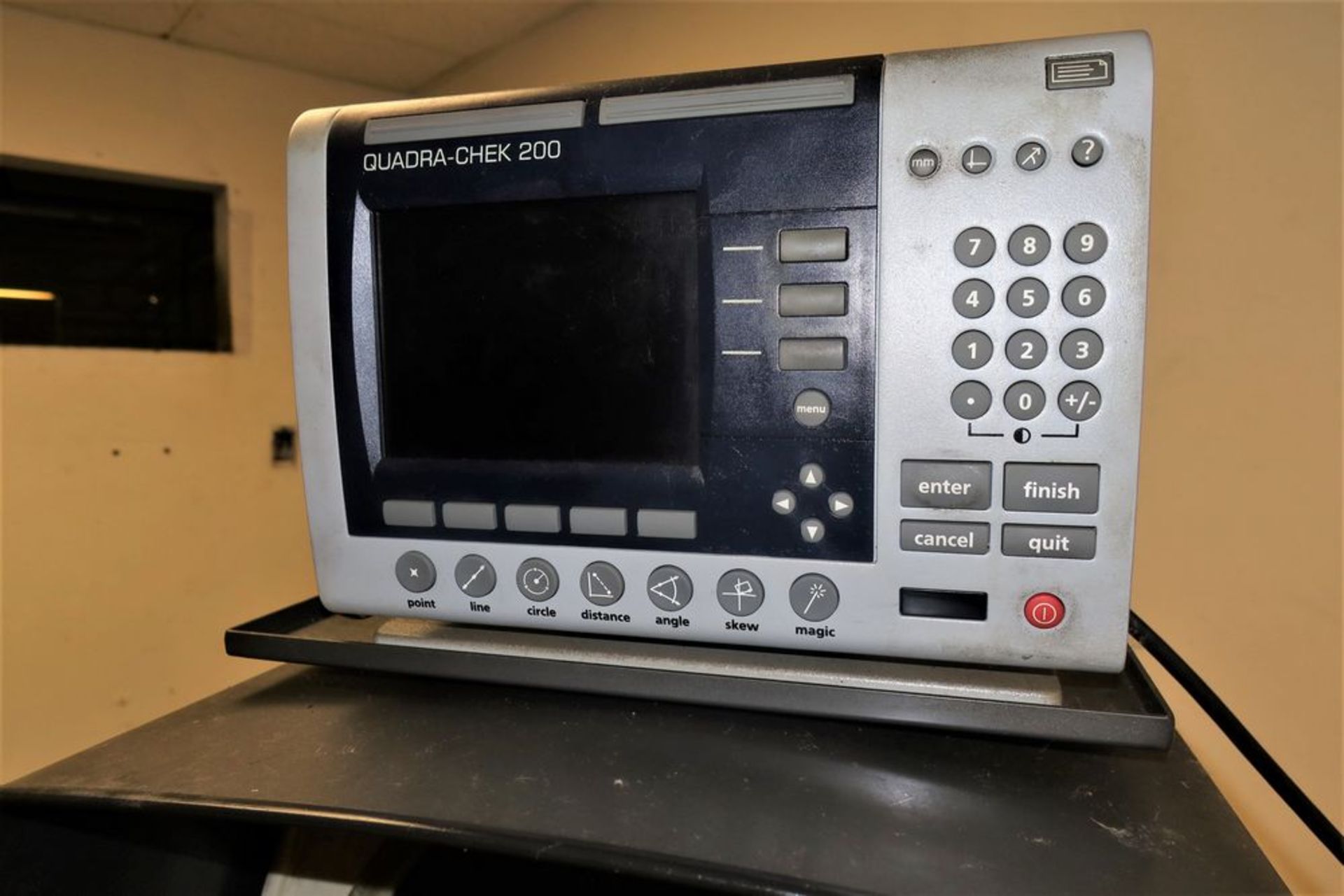 14" GAGE MASTER MODEL 29C114 OPTICAL COMPERATOR W/QUADRA-CHEK 200 DIGIITAL READOUT - Image 4 of 4