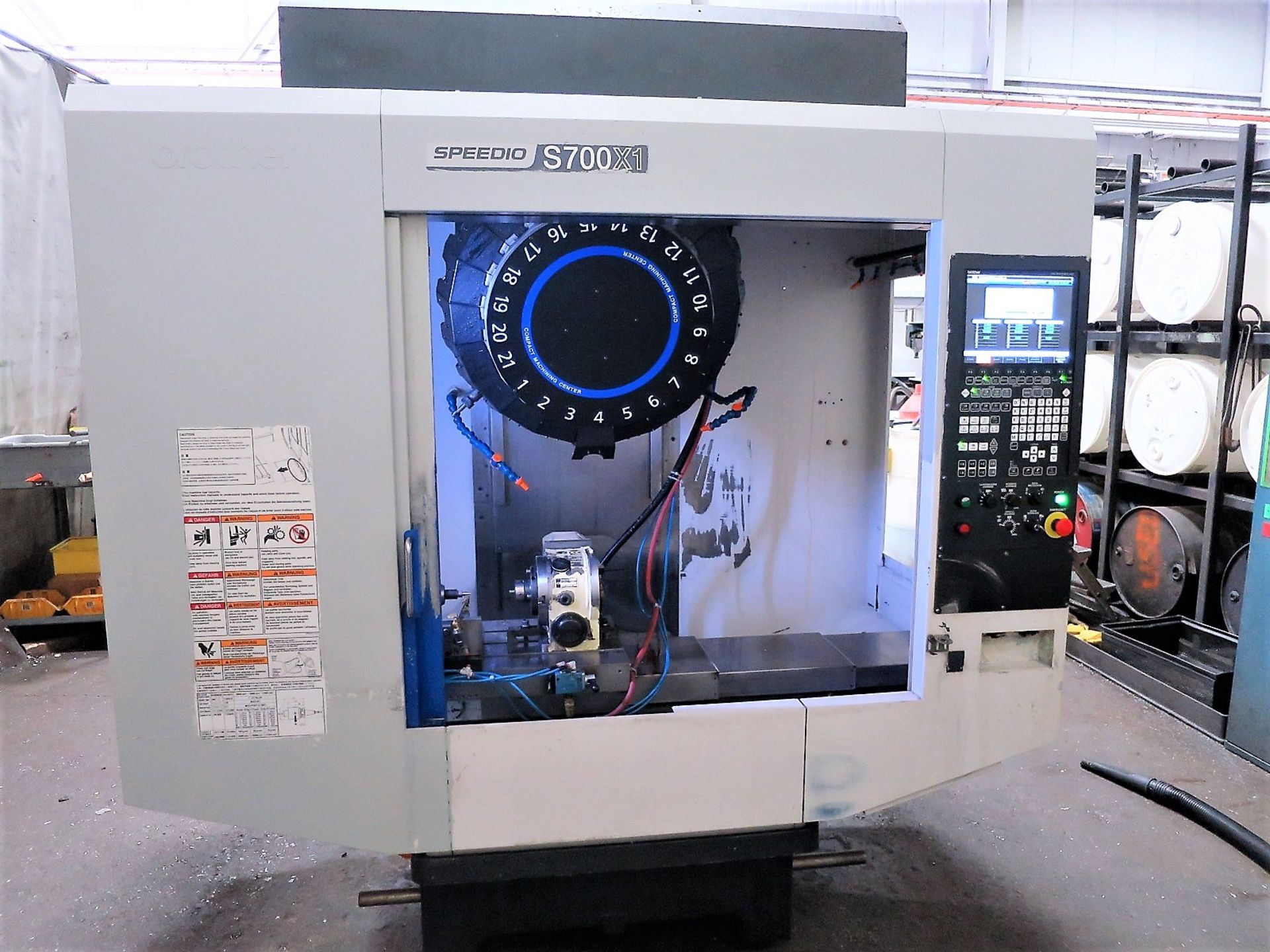 *** SOLD SOLD SOLD*** 2015 Brother Speedio S700X1 4-Axis CNC Drill Tap Vertical Machining Center,