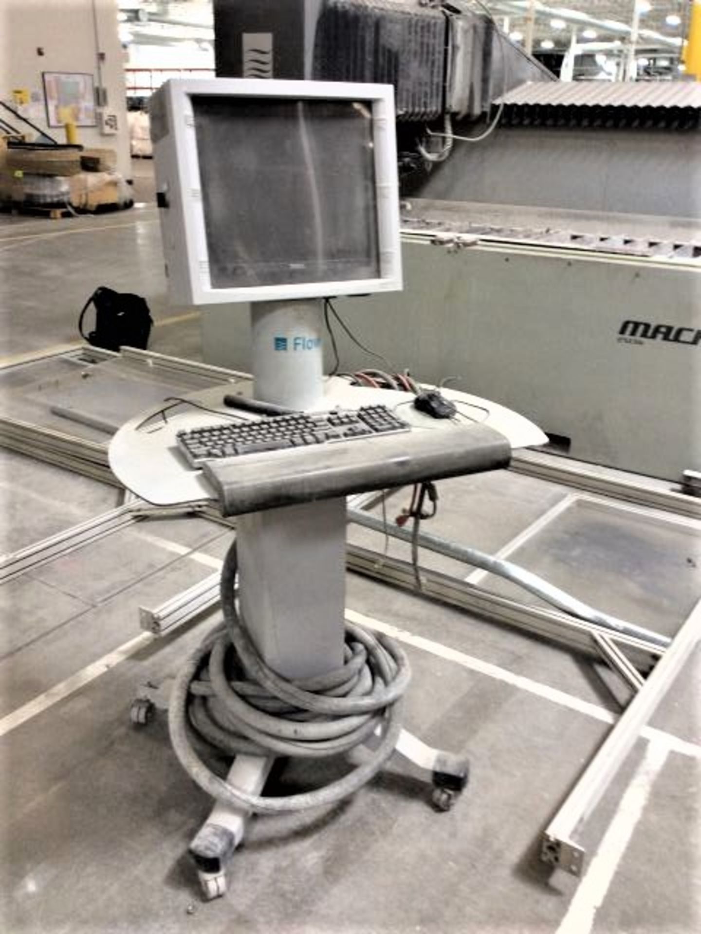 Flow Mach 4 2513B 5-Axis CNC Water Jet, S/N 7974, New 2010 - Image 11 of 20