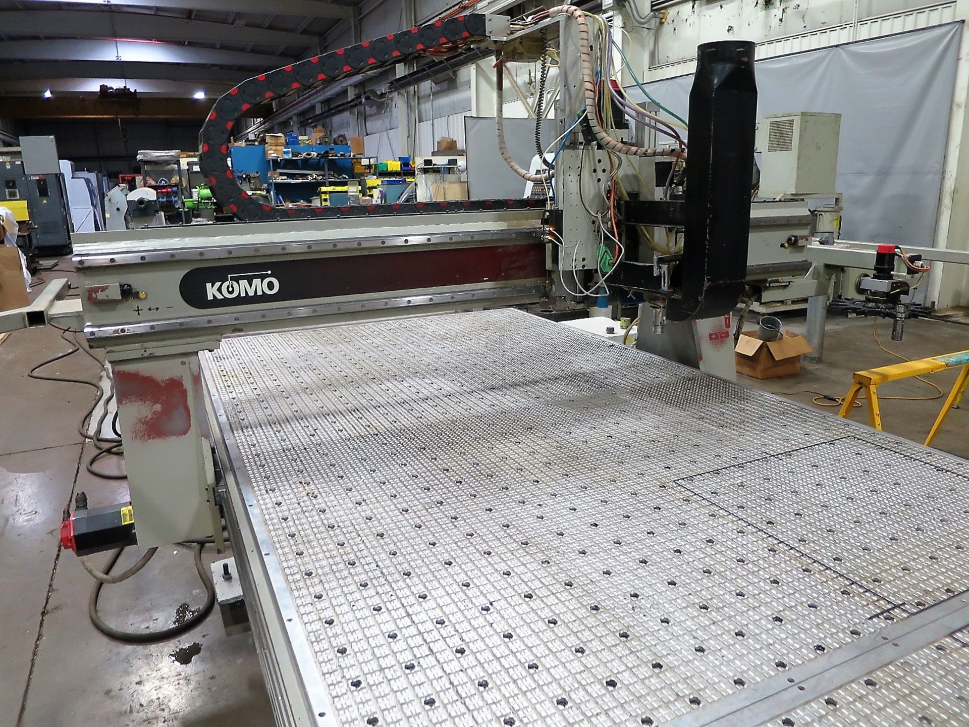 72"x280" Komo Mach One GT 636 CNC large Format Router, S/N 12178, New 2010 - Image 3 of 12