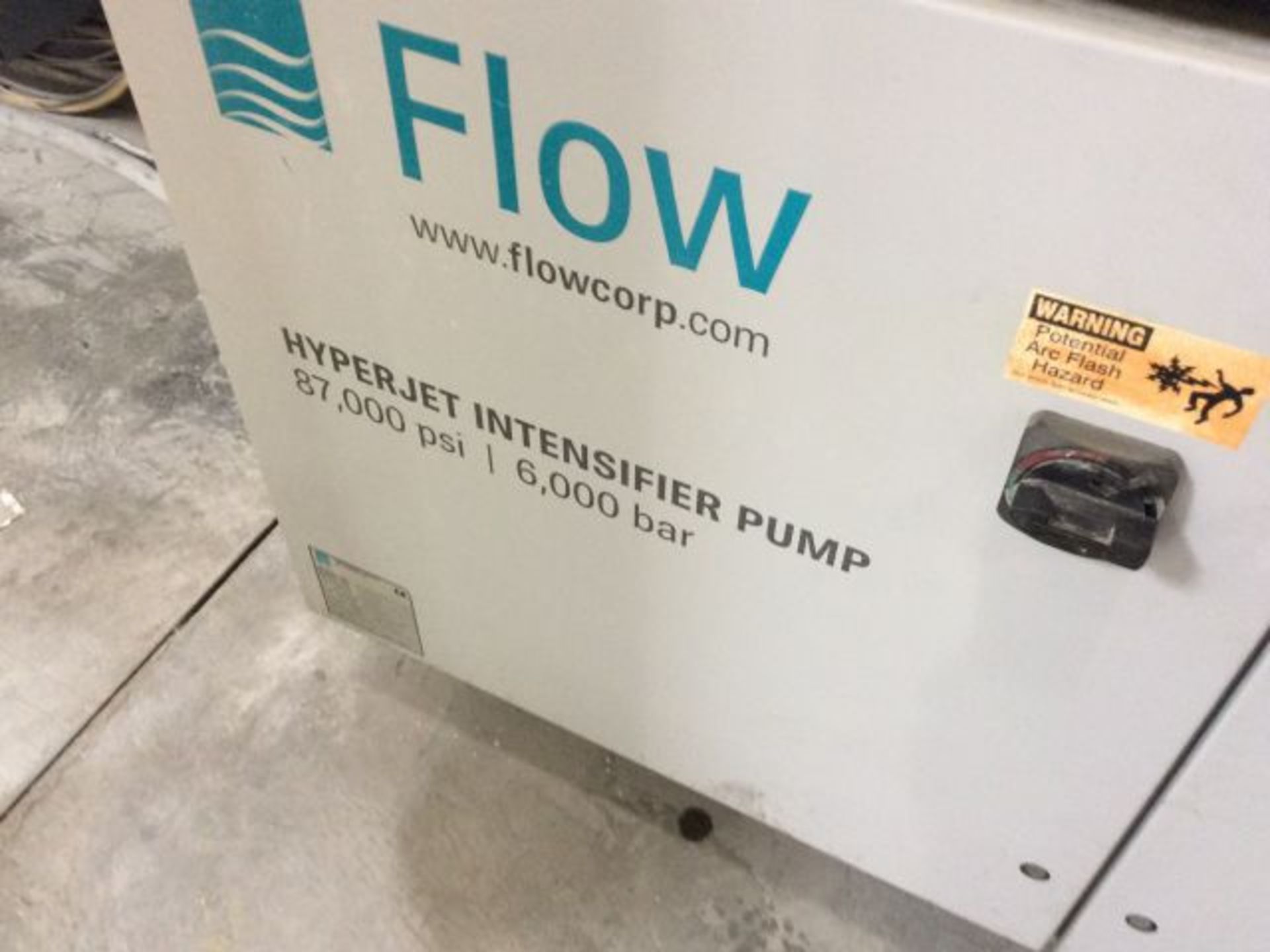 Flow Mach 4 2513B 5-Axis CNC Water Jet, S/N 7974, New 2010 - Image 8 of 20