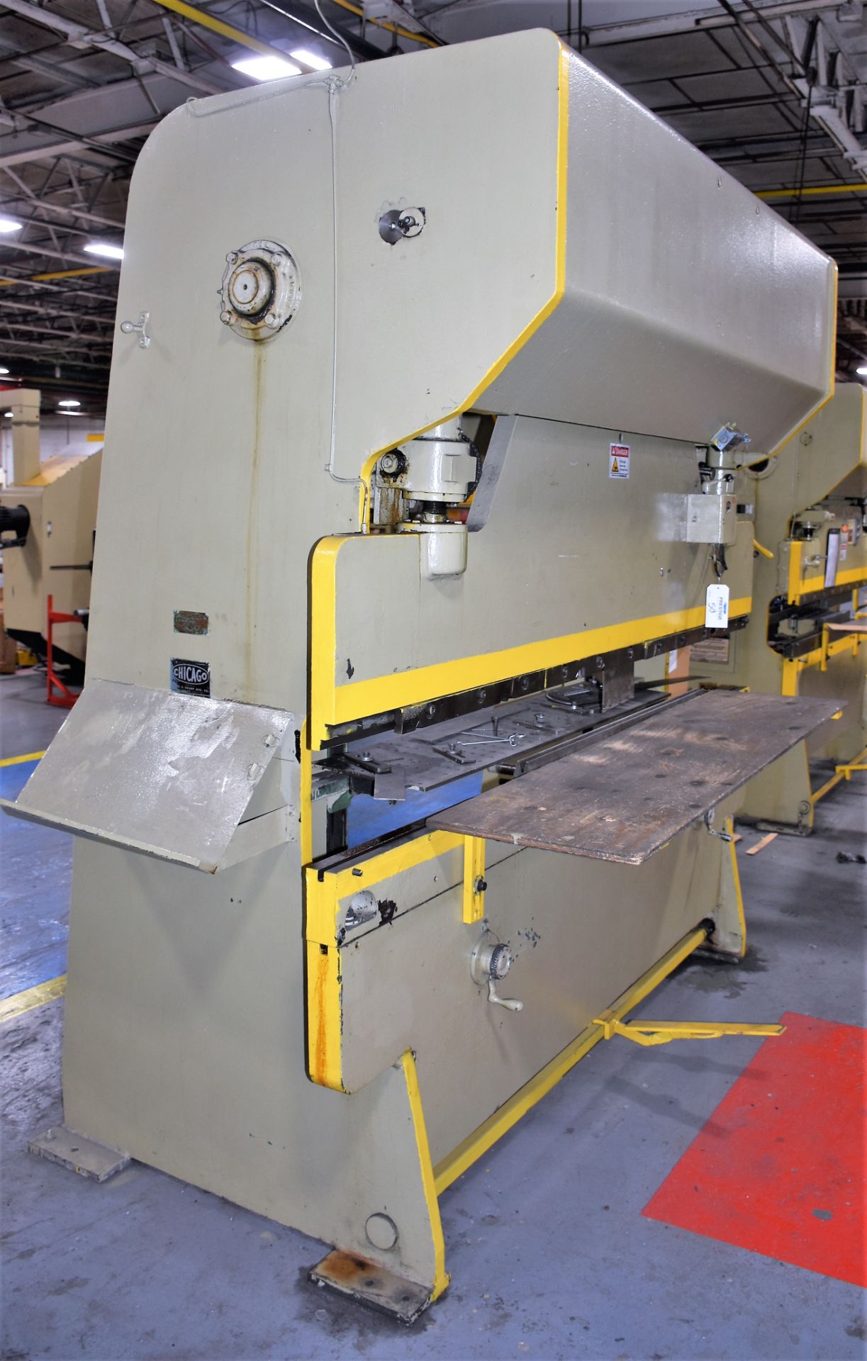 Chicago Dreis & Krump 45 Ton Press Brake - Image 2 of 3