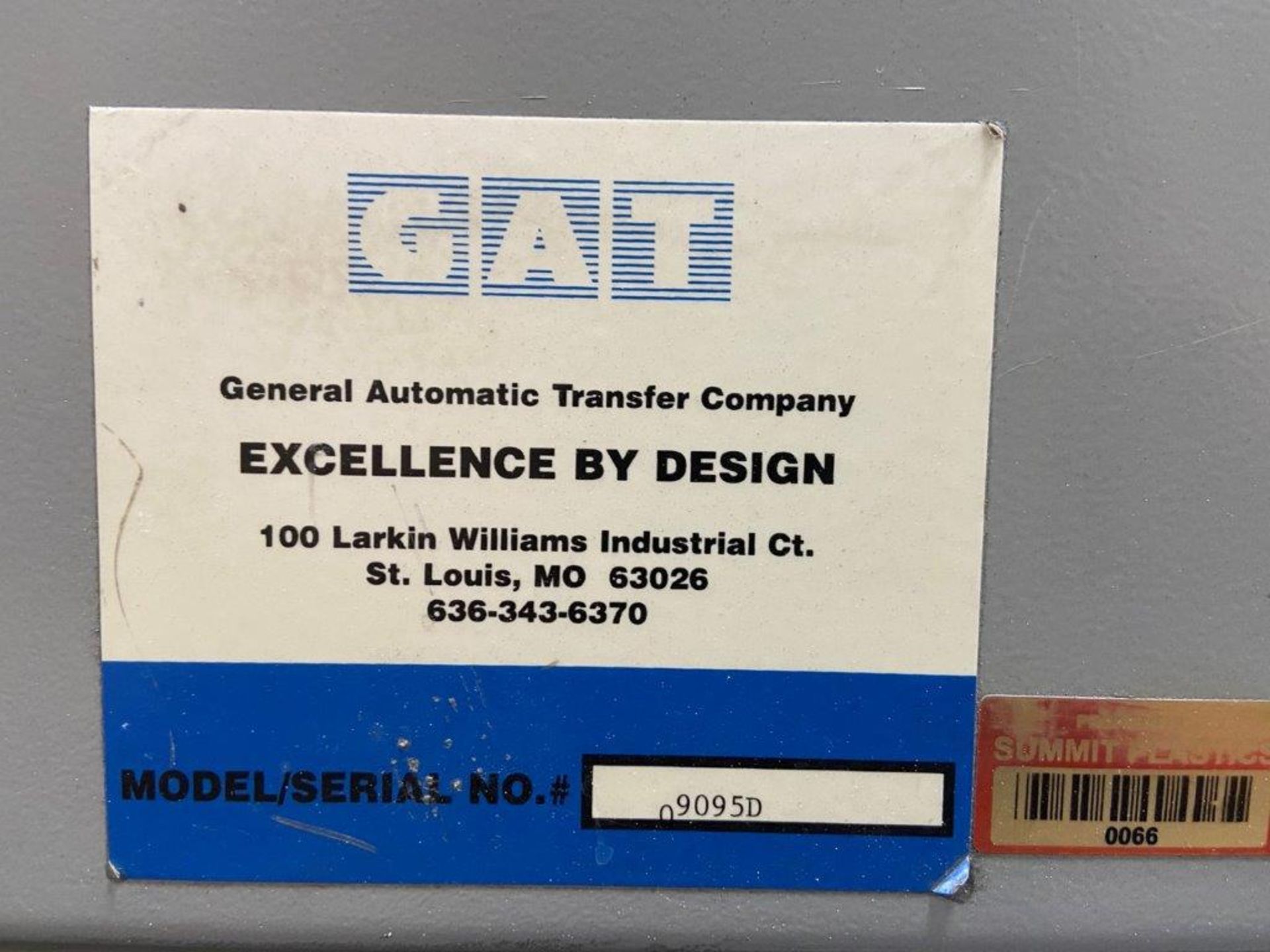 GAT Powder Coat Line, Model/Serial No. 09095D - Image 21 of 21