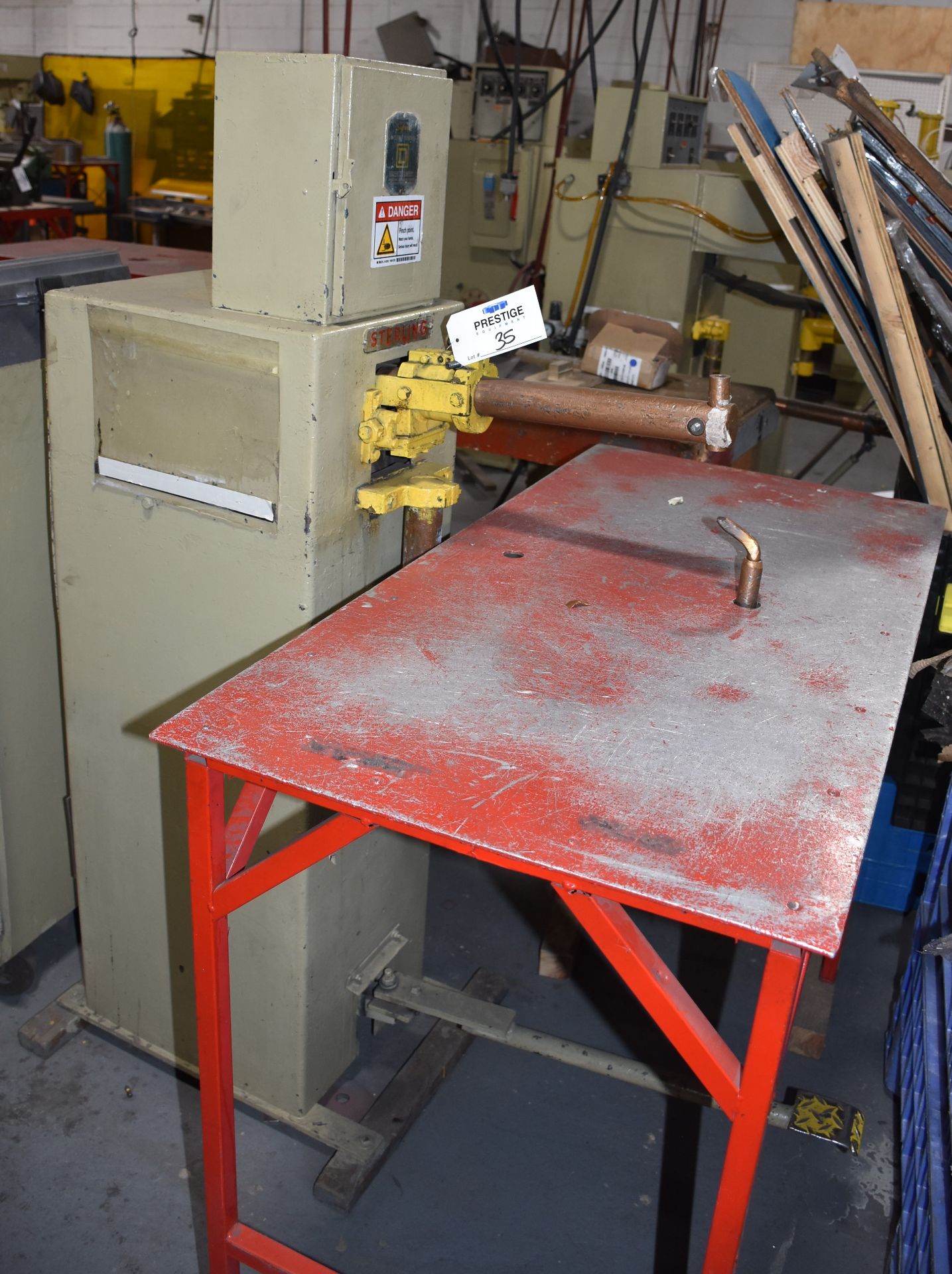 Sterling Spot Welder, Model KR18C