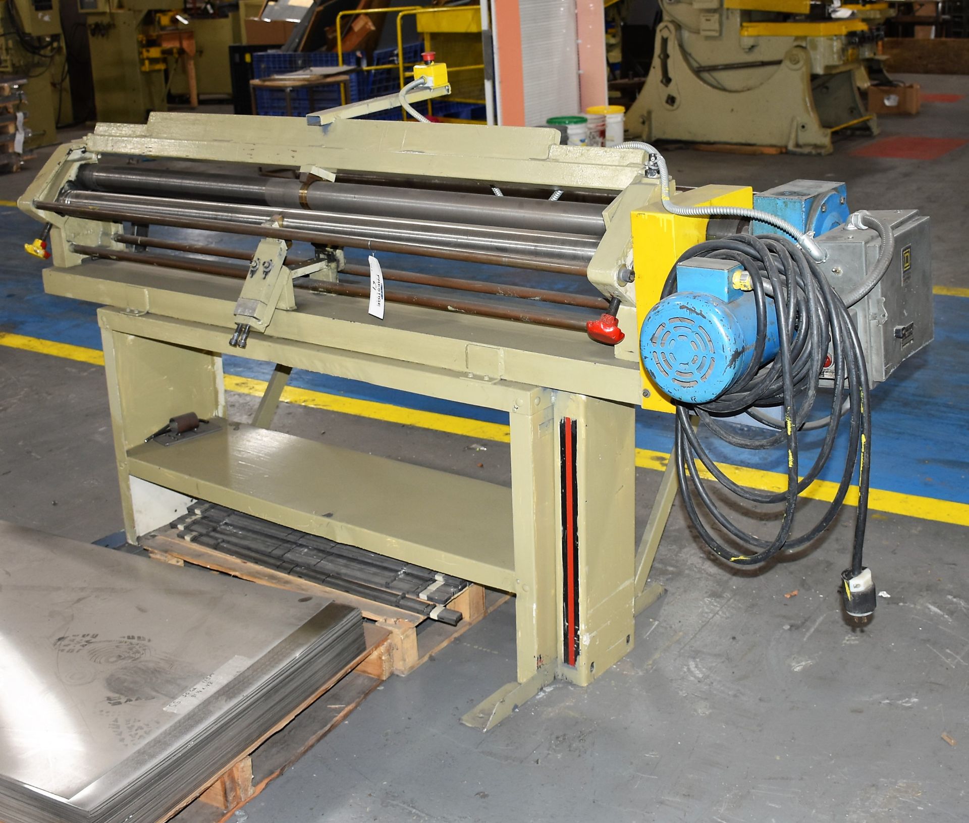 Custom Built 3-Roll Plate Roll