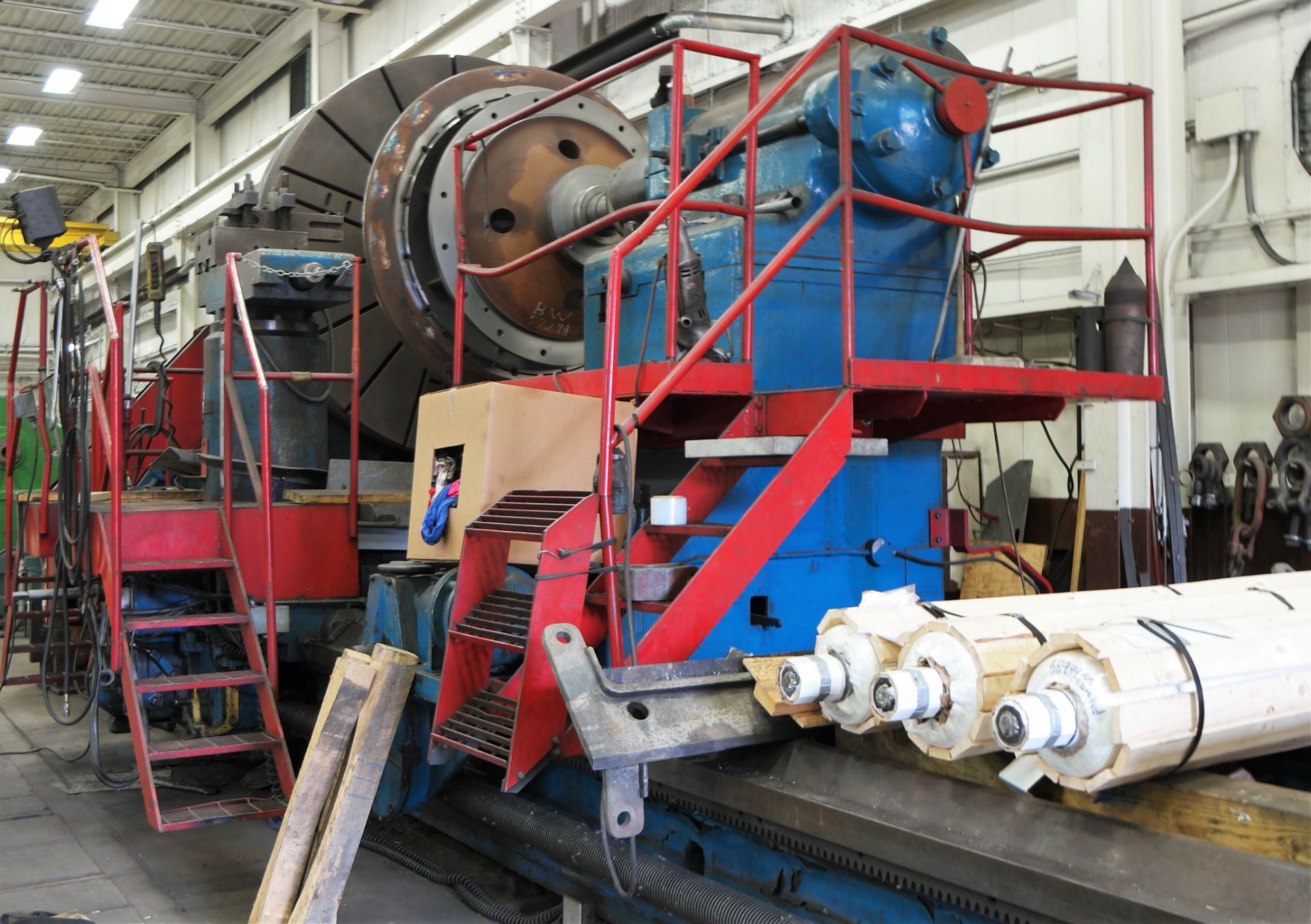 Betts-Bridgeford 154" x 240" Manual Lathe - Image 9 of 13