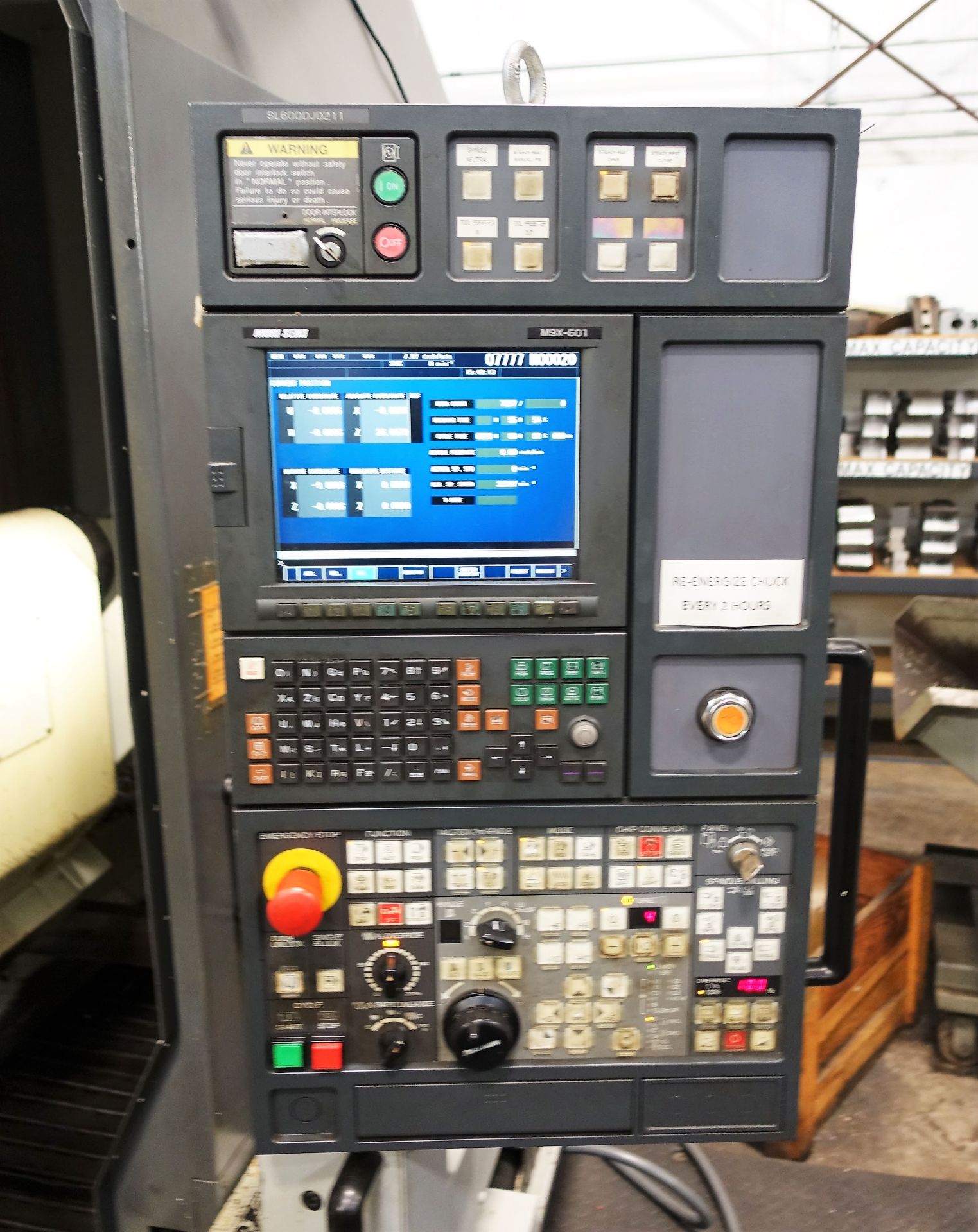 Mori Seiki SL-603C/2000 CNC Turning Center - Image 2 of 12