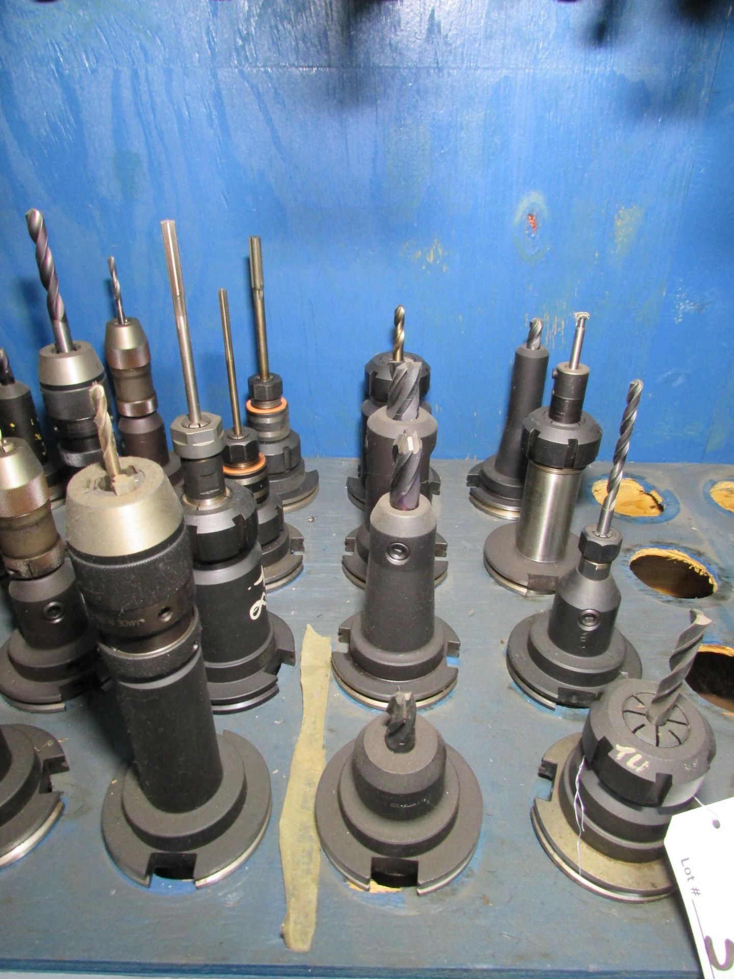 (24) Assorted CAT 50 Taper Tool Holders with Misc. Tooling - Image 3 of 4