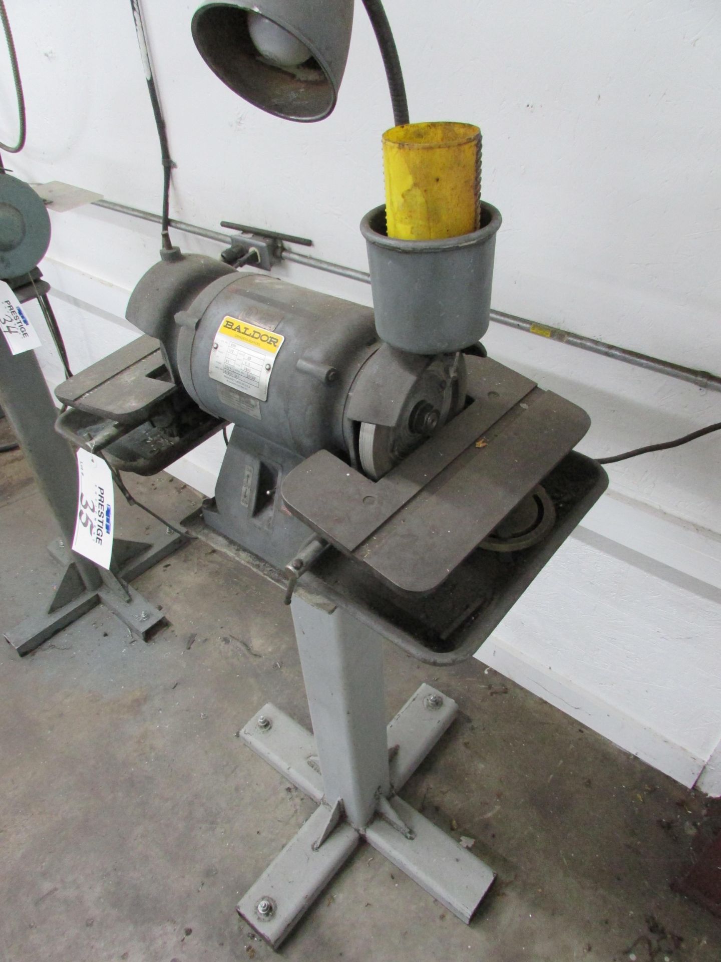 6" Baldor 500 Double End Pedestal Tool Grinder - Image 3 of 4