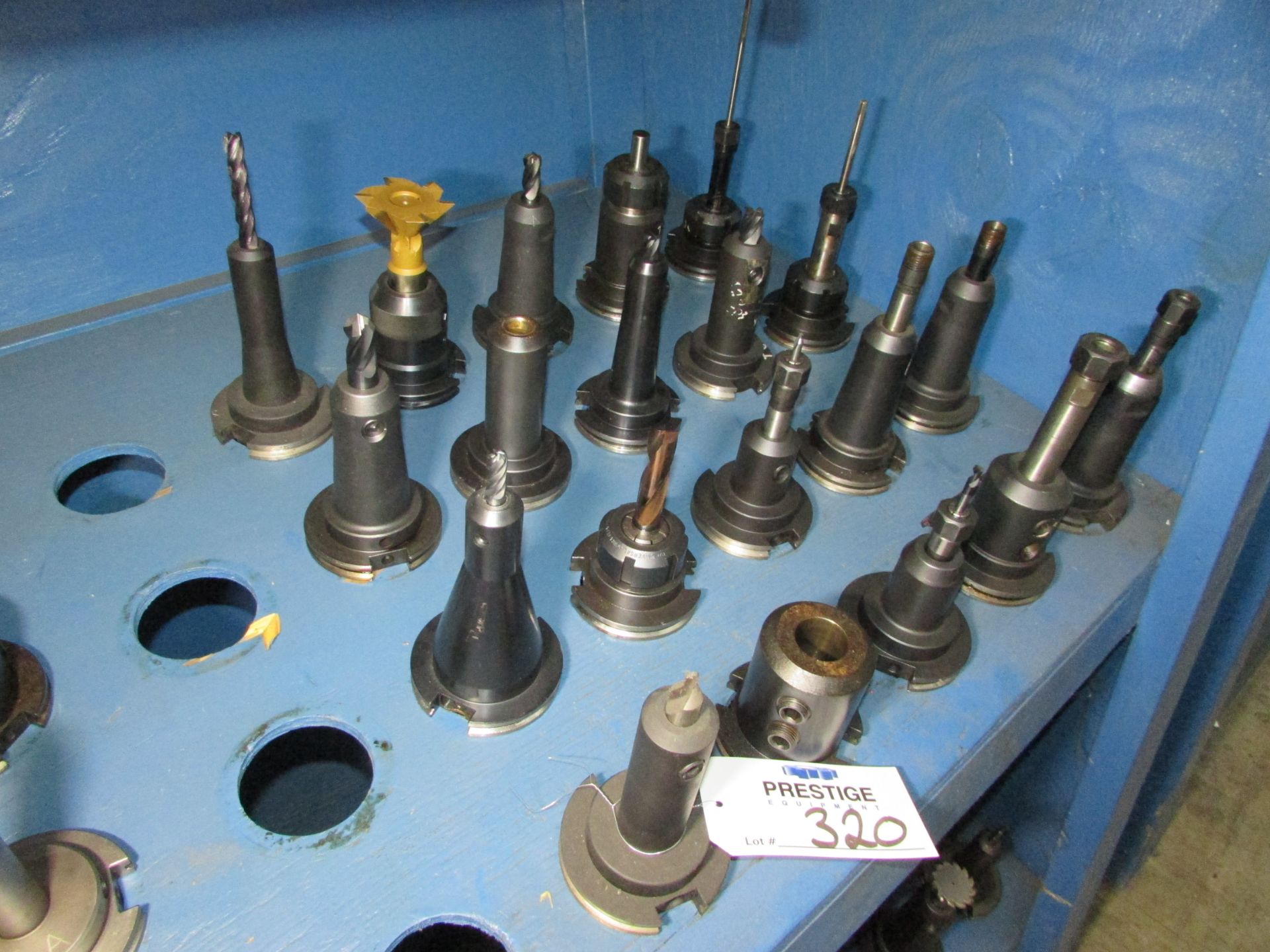 (20) Assorted CAT 50 Taper Tool Holders with Misc. Tooling