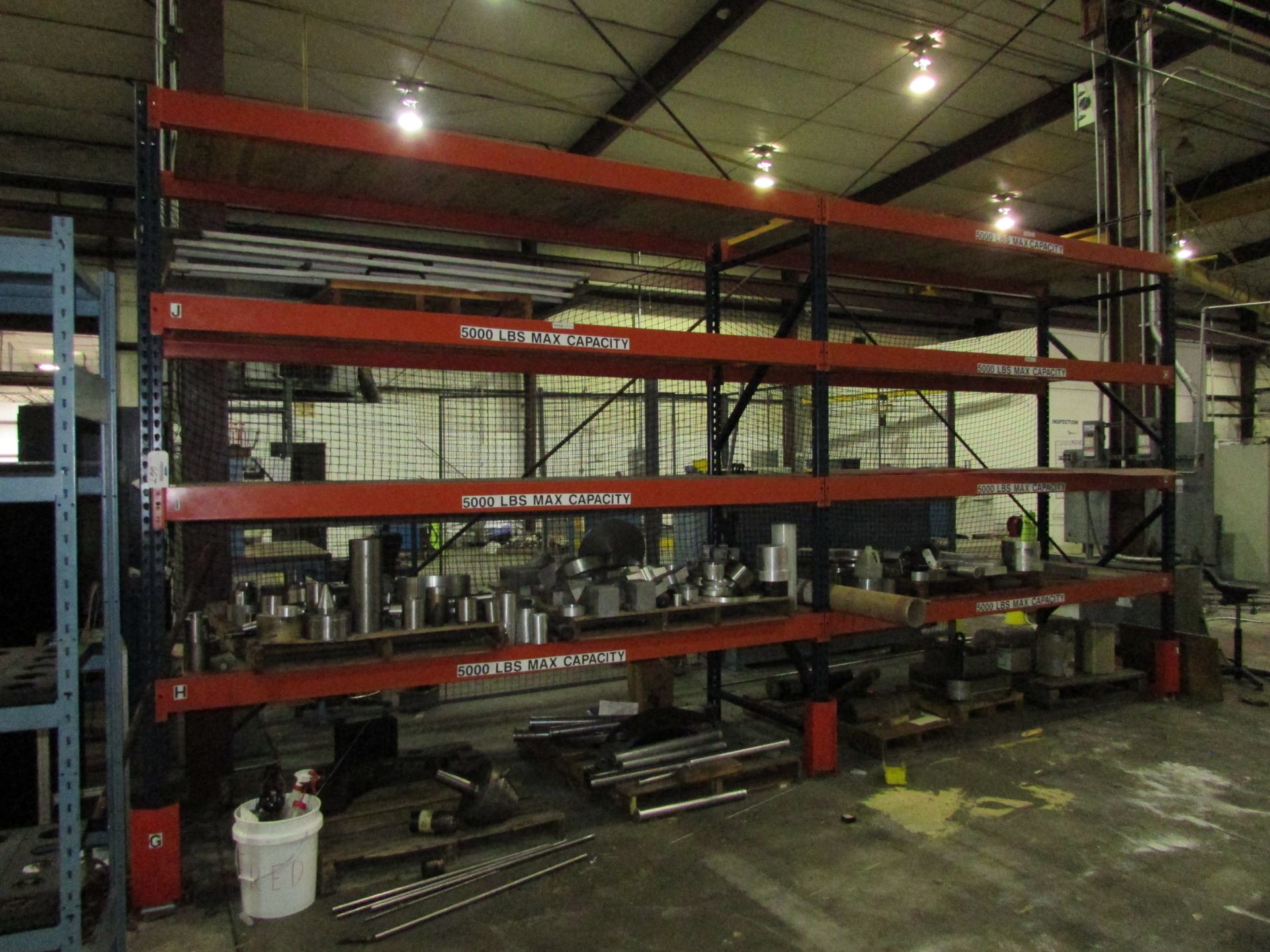 (2) Section of Heavy Duty Adj. Pallet Racking - Image 2 of 2