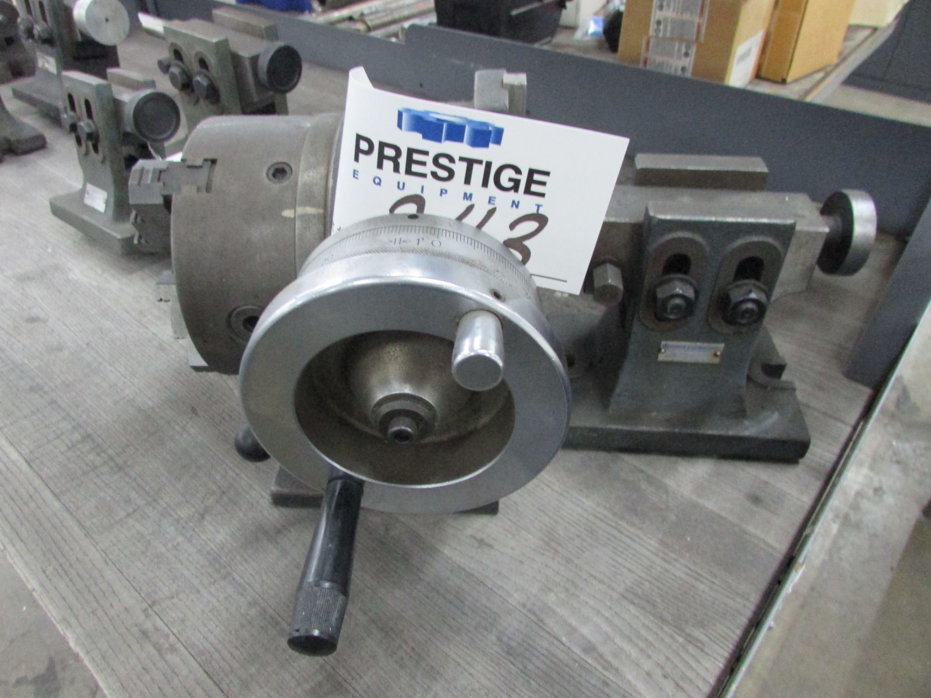 6-1/2" Yuasa 3-Jaw Rotary Indexing Table