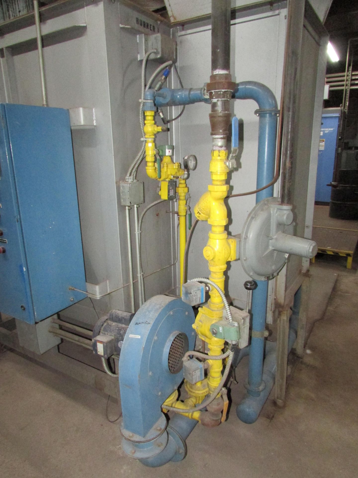 2011 Pacific Kiln and Insulation Co Natural Gas Burnout Furnace - Image 7 of 9