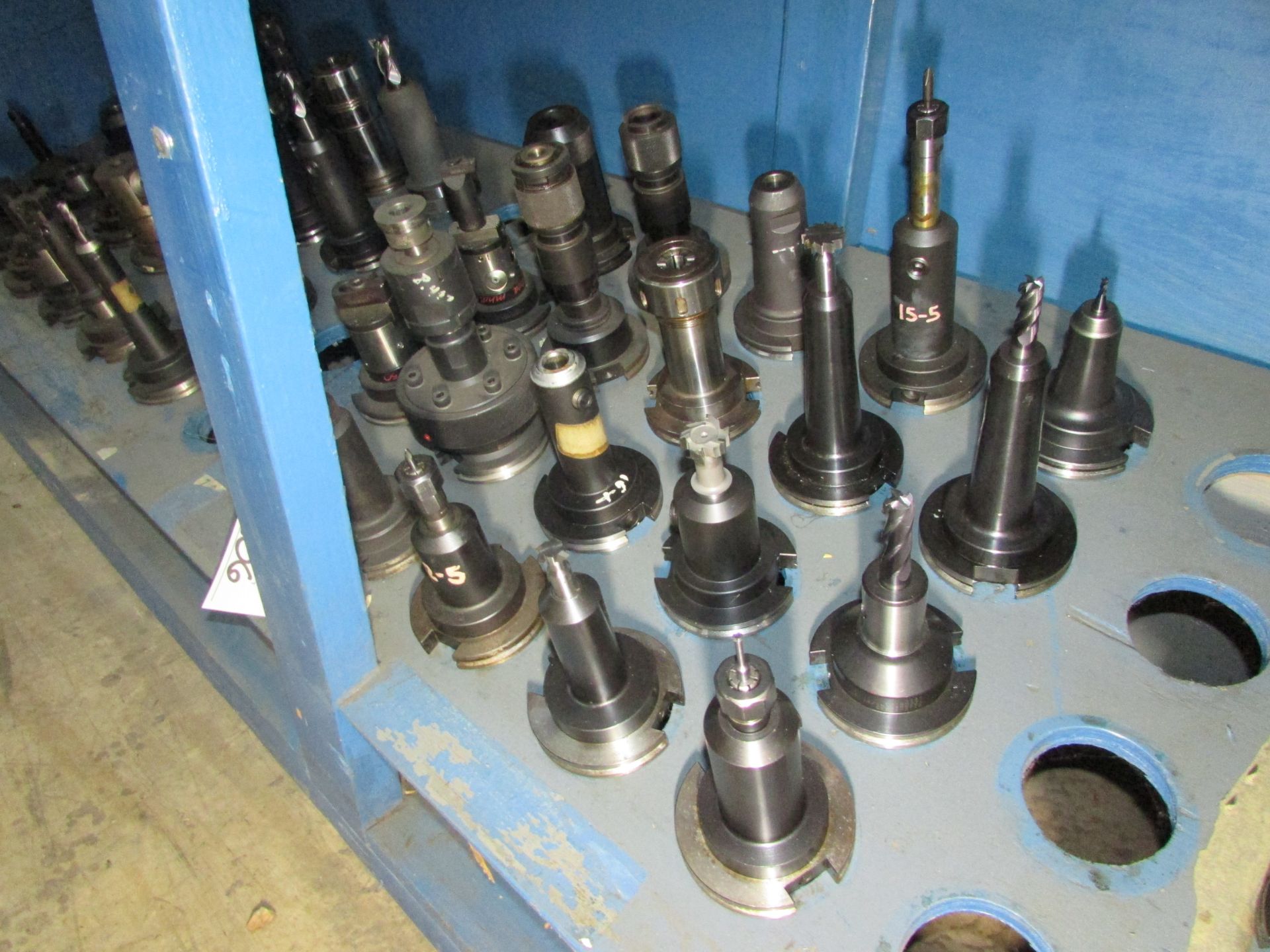 (20) Assorted CAT 50 Taper Tool Holders with Misc. Tooling