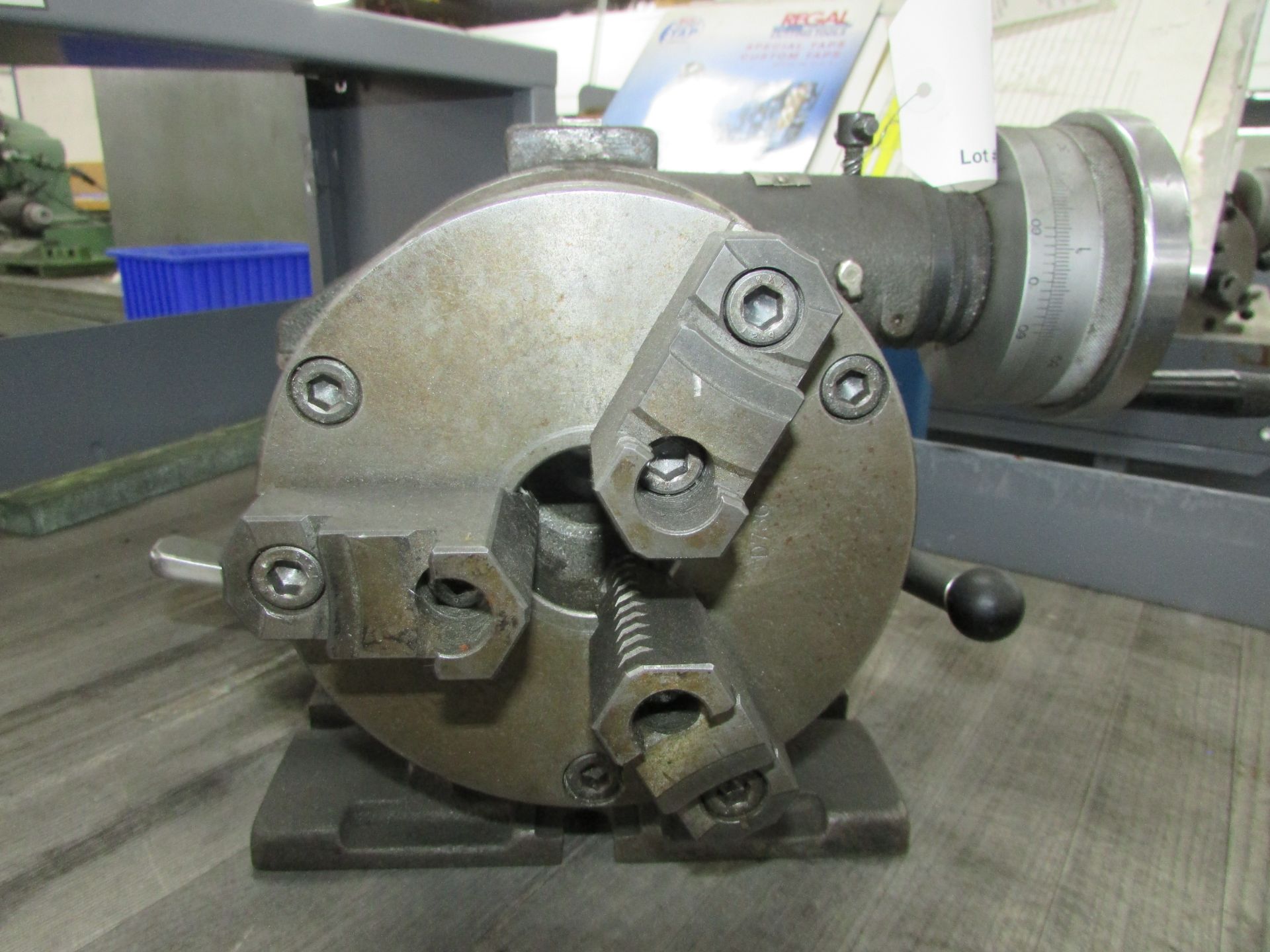 6-1/2" Yuasa 3-Jaw Rotary Indexing Table - Image 3 of 4