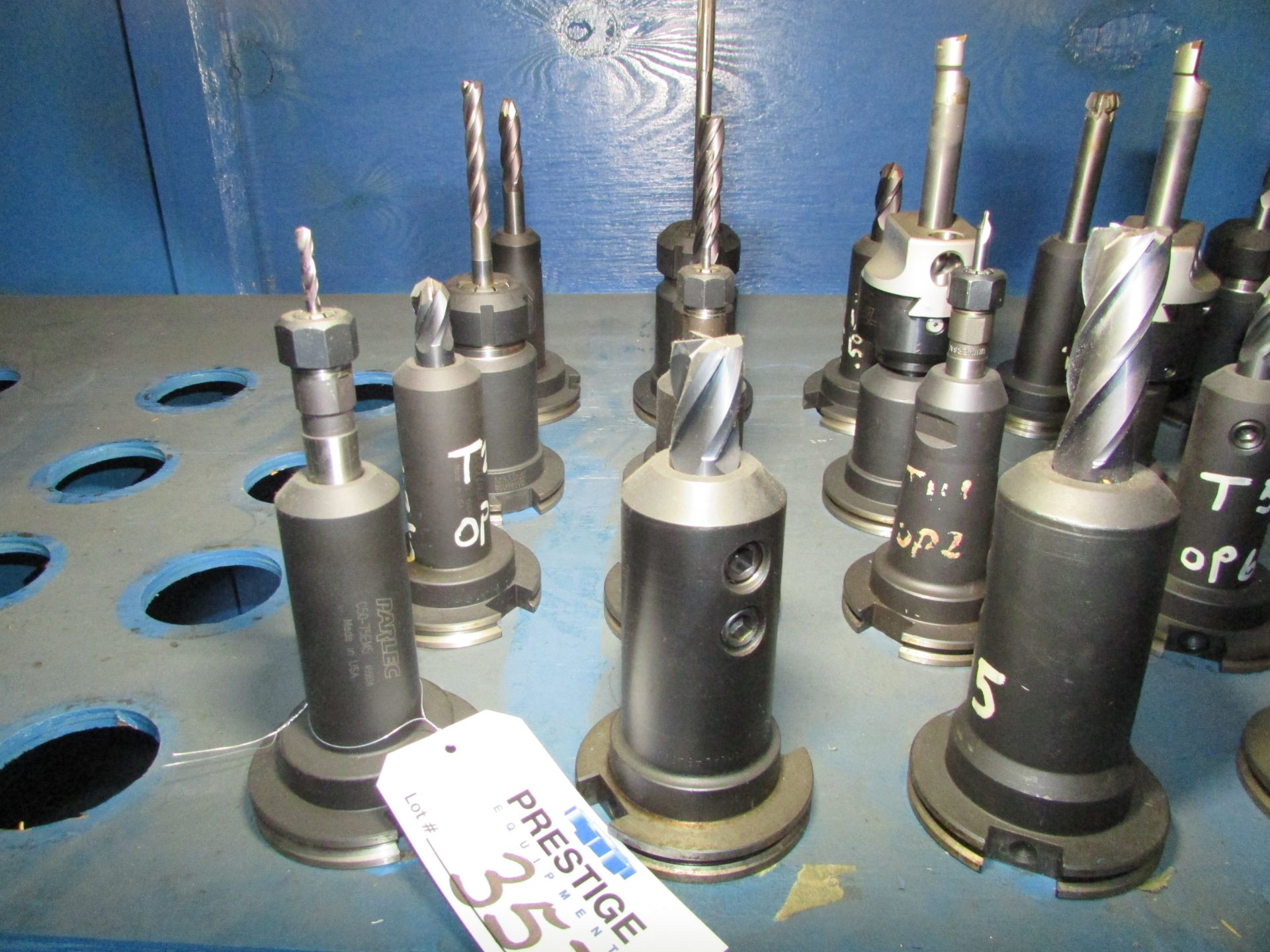 (24) Assorted CAT 50 Taper Tool Holders with Misc. Tooling - Image 3 of 4