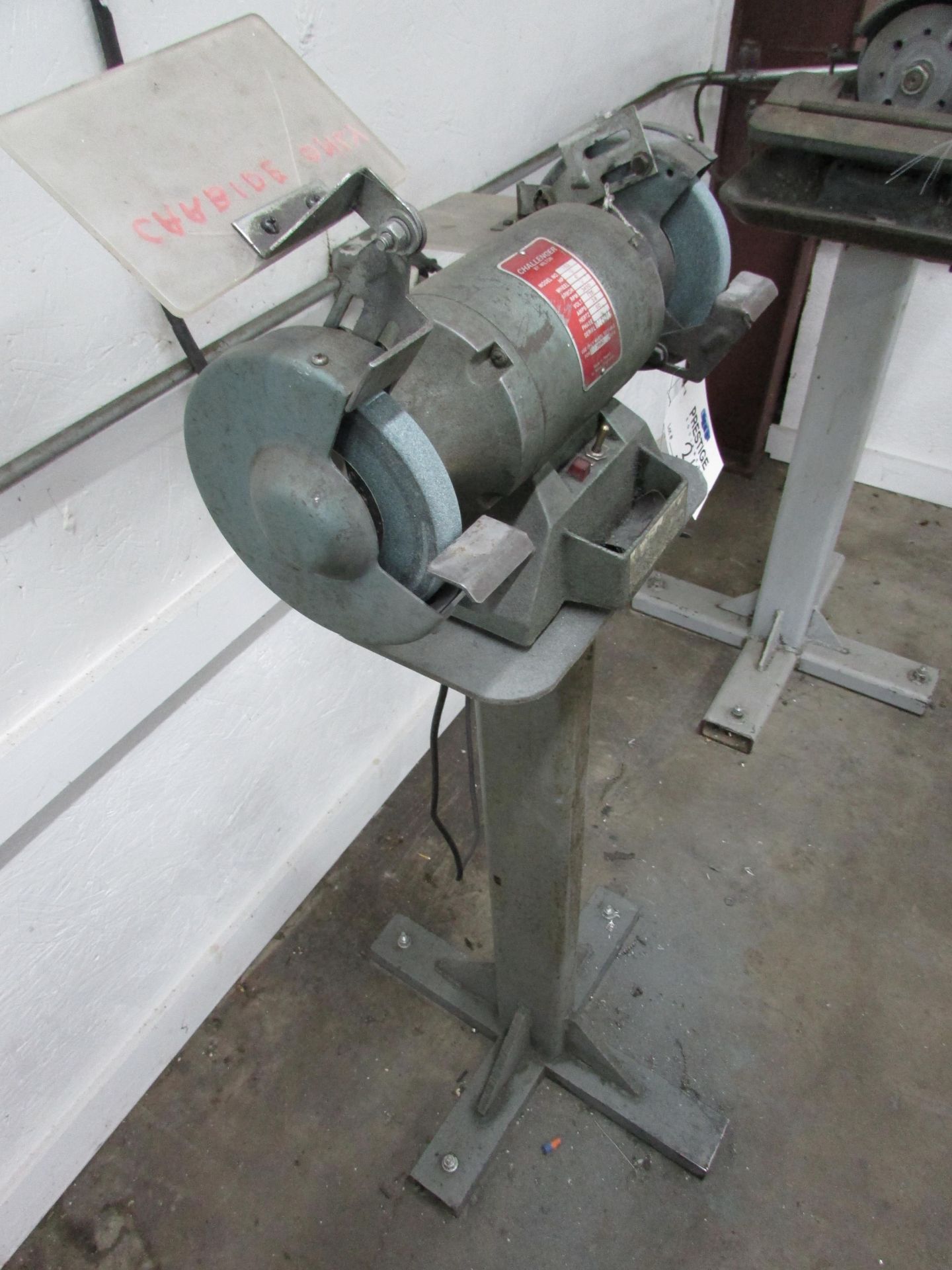 6" Challenger 153 Double End Pedestal Grinder - Image 3 of 4