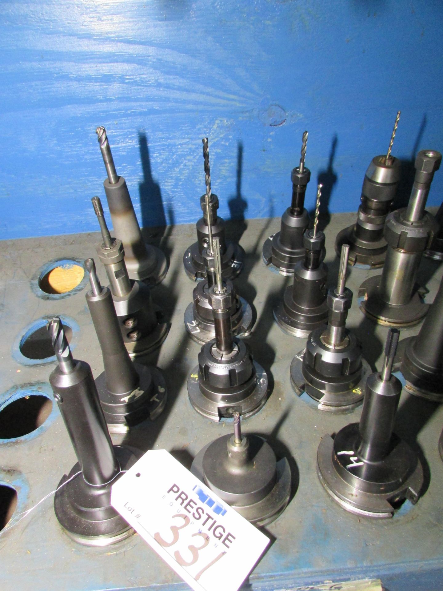 (24) Assorted CAT 50 Taper Tool Holders with Misc. Tooling - Image 3 of 4