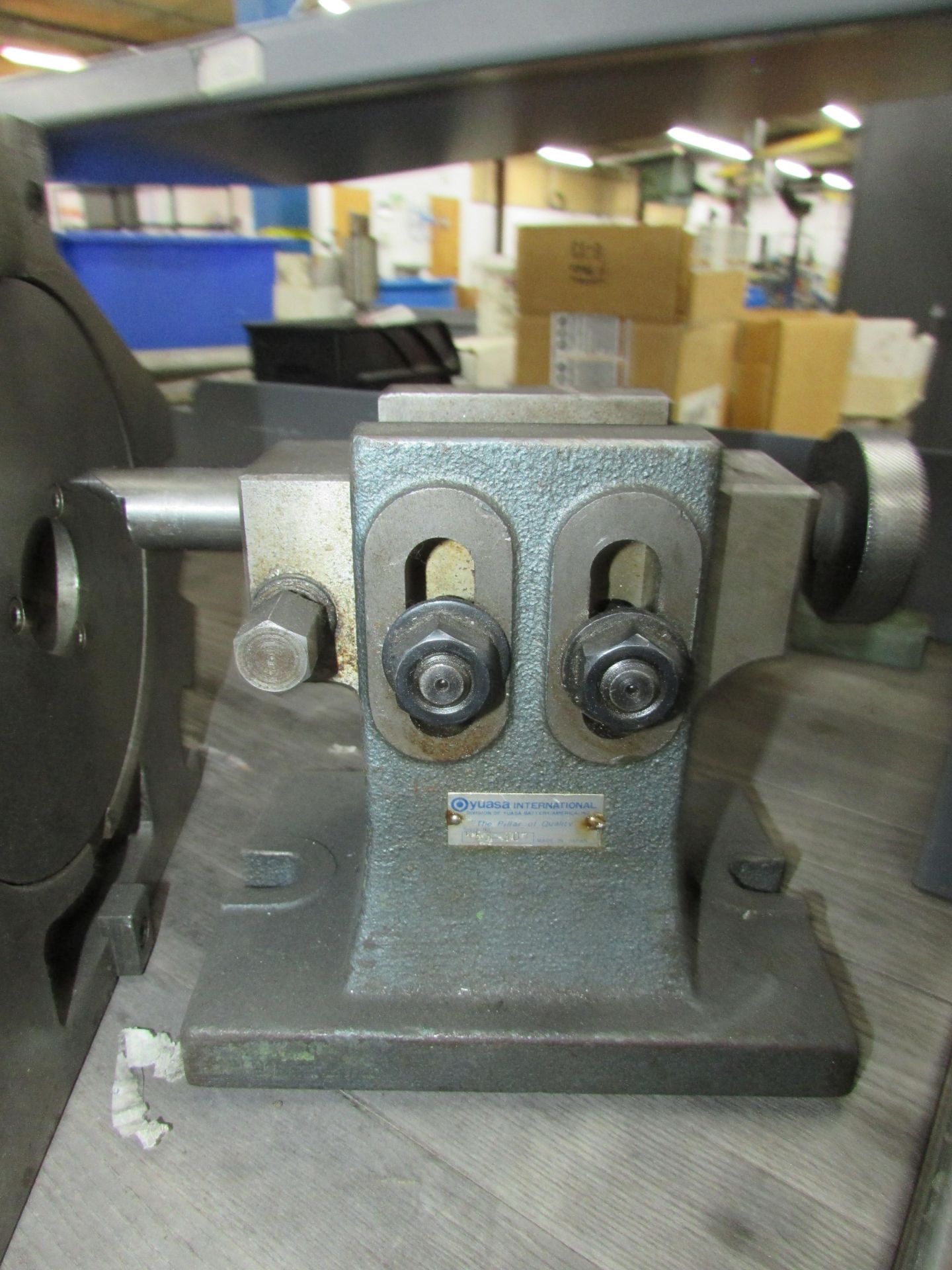 6-1/2" Yuasa 3-Jaw Rotary Indexing Table - Image 4 of 4