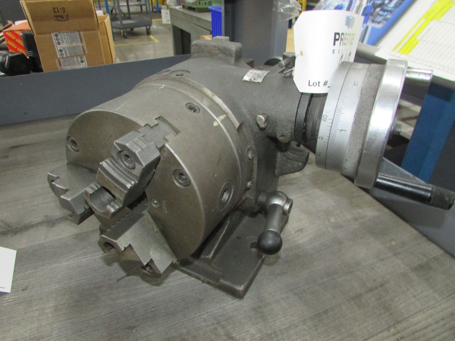 6-1/2" Yuasa 3-Jaw Rotary Indexing Table - Image 2 of 4