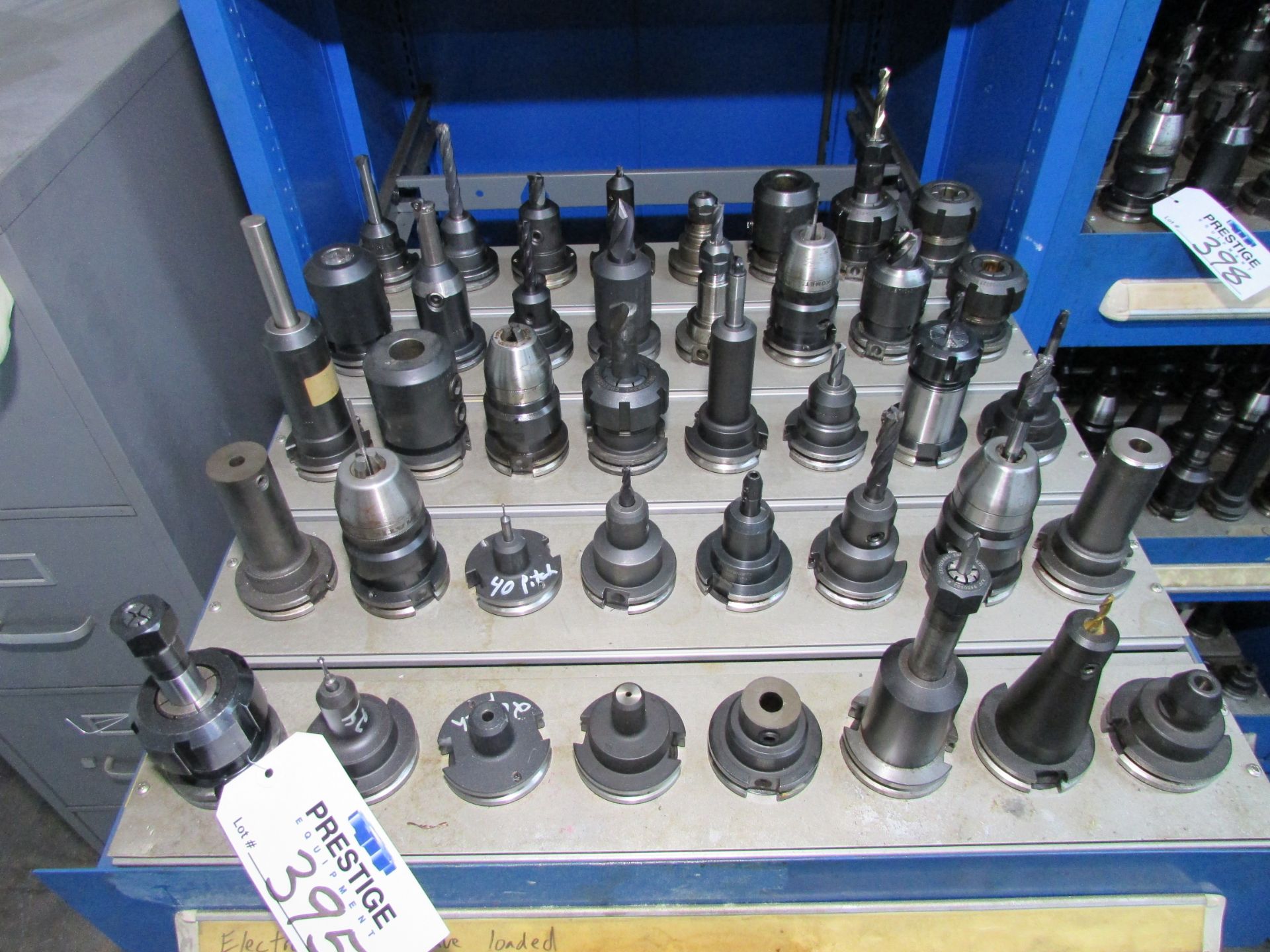 (40) Assorted CAT 40 Taper Tool Holders with Misc. Tooling - Image 2 of 4
