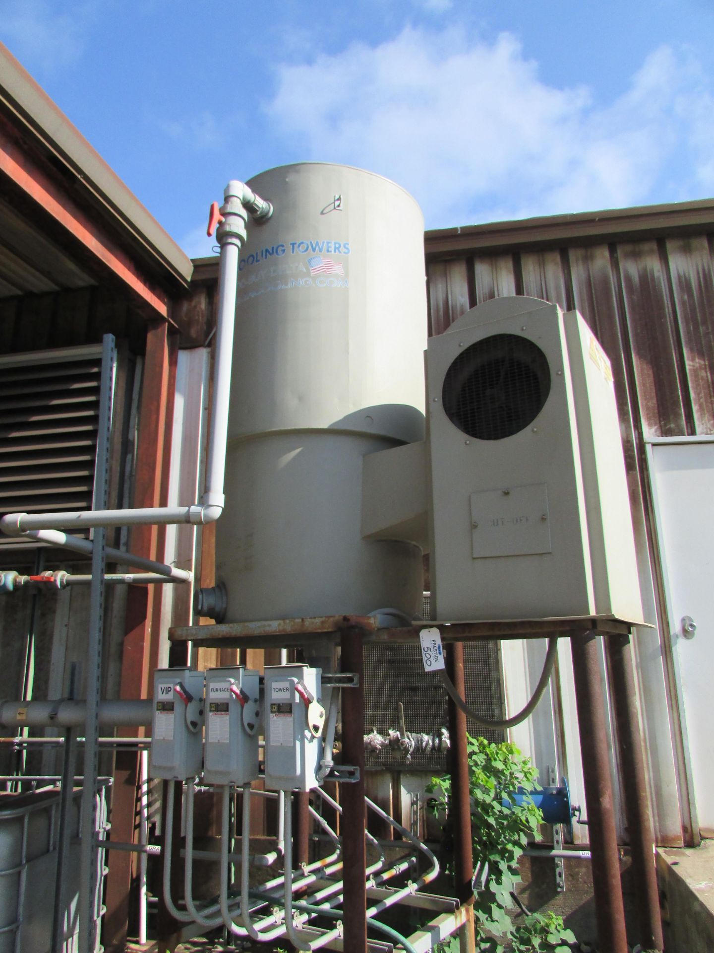 2011 Delta Cooling Towers T-10 1HP 35GPM Cooling Tower - Image 2 of 14