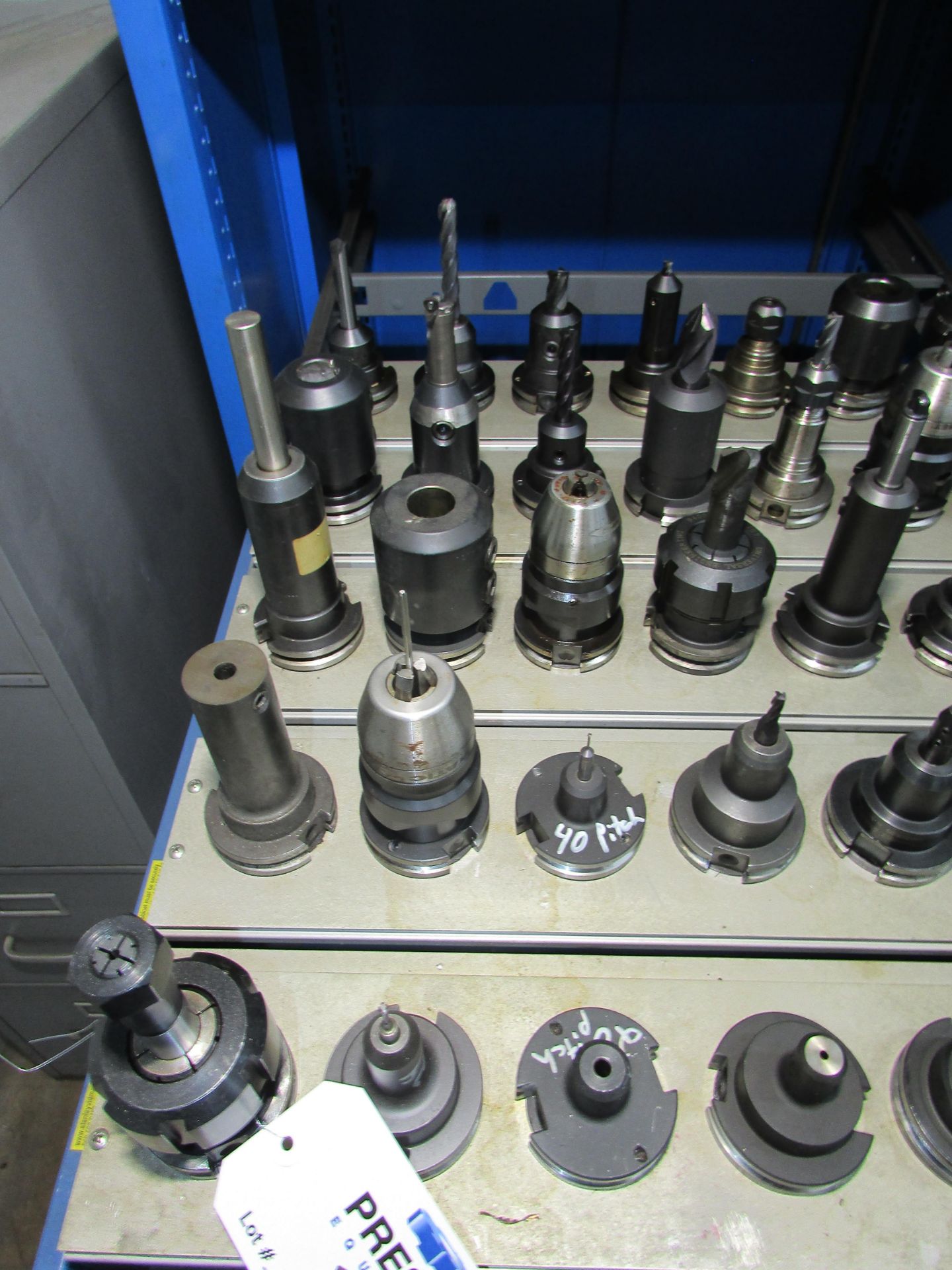 (40) Assorted CAT 40 Taper Tool Holders with Misc. Tooling - Image 3 of 4