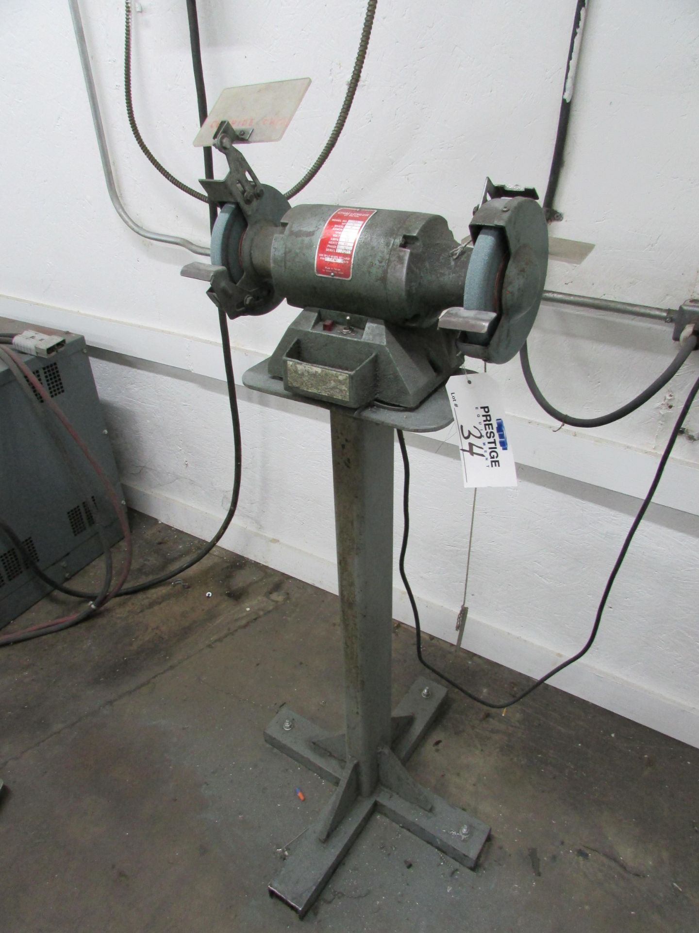 6" Challenger 153 Double End Pedestal Grinder