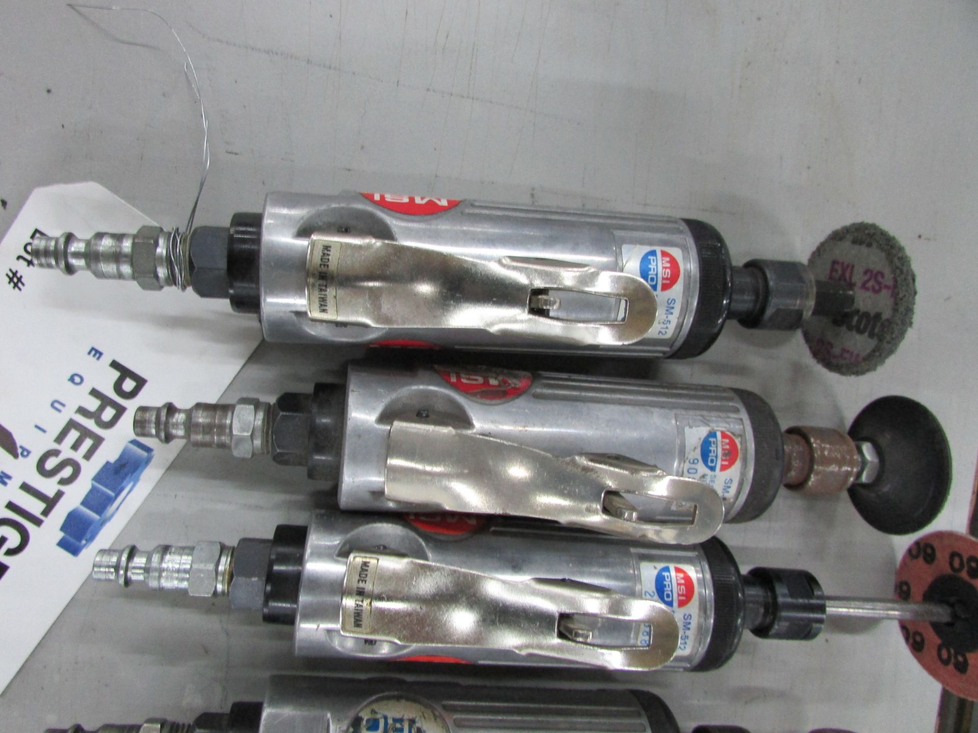 (5) MSI Pro SM-512 Pneumatic Straight Die Grinders - Image 3 of 3