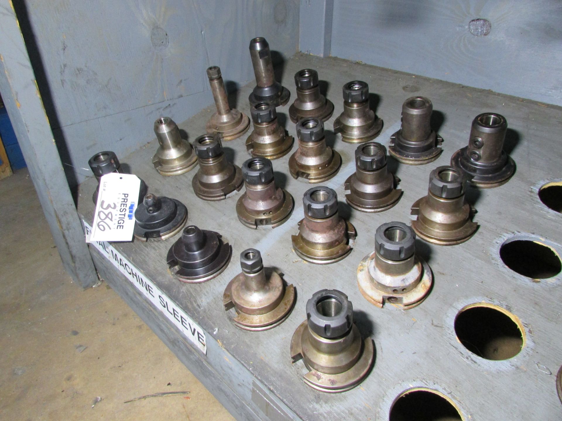 (20) Assorted CAT 50 Taper Tool Holders with Misc. Tooling
