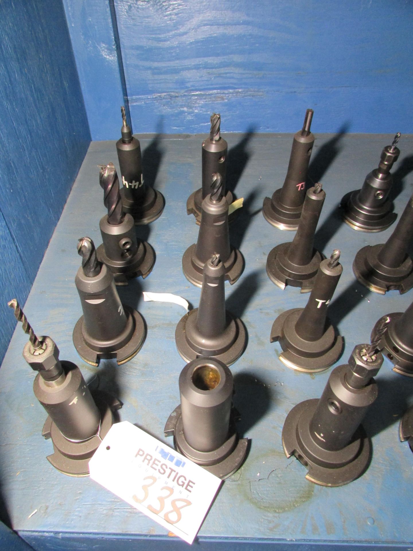 (24) Assorted CAT 50 Taper Tool Holders with Misc. Tooling - Image 4 of 4