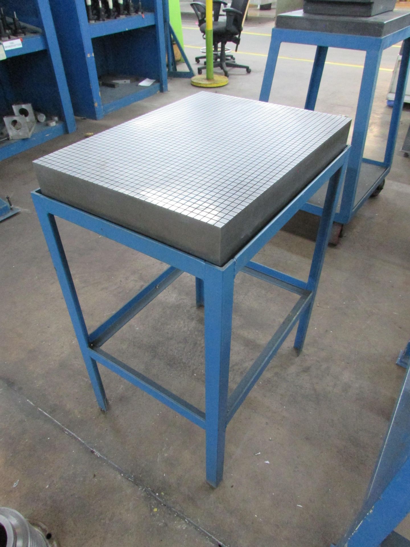24"x18"x4" Precision Steel Top Machinist Table - Image 3 of 4