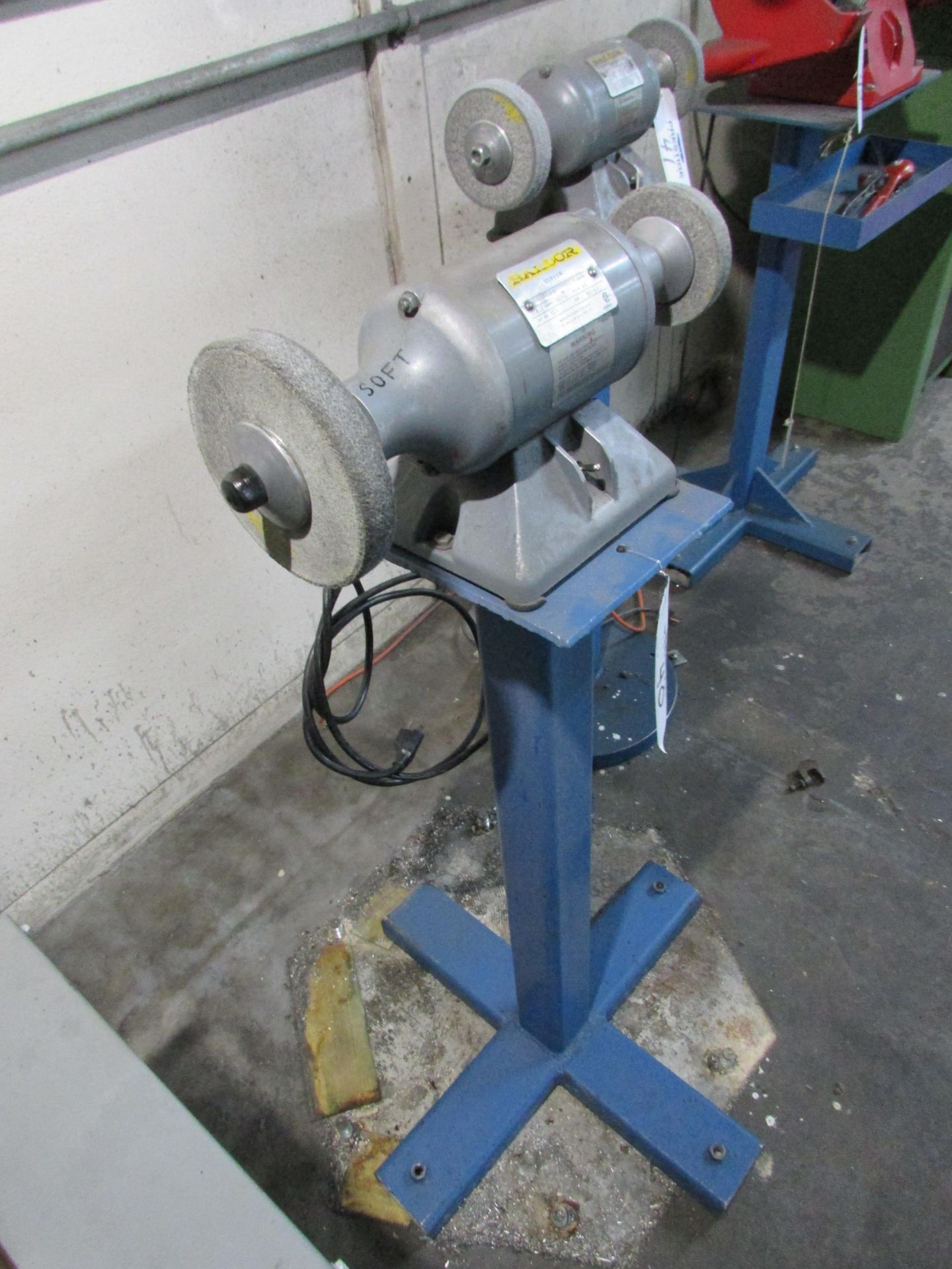 6" Baldor 111 Double End Pedestal Buffer - Image 3 of 4